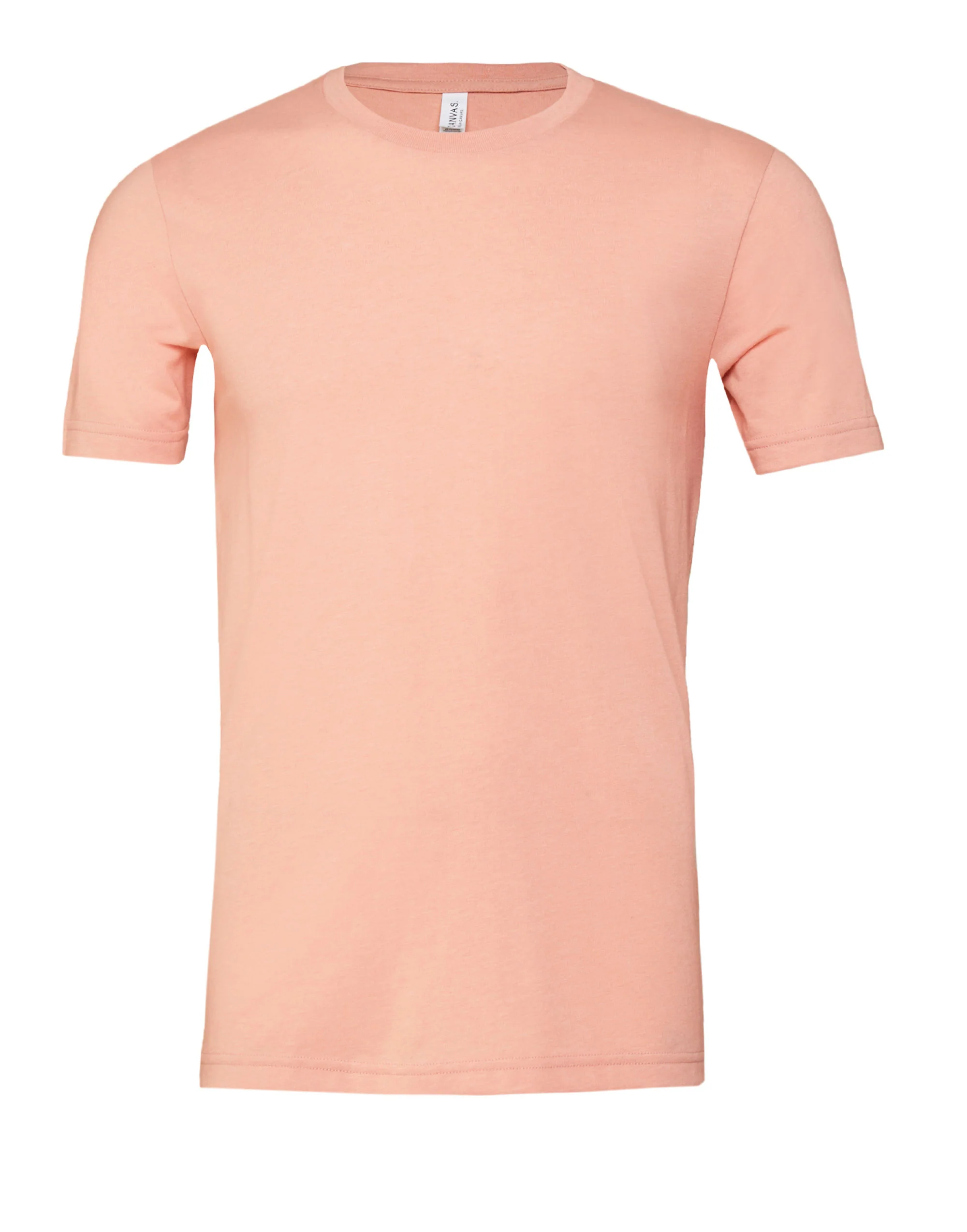 Bella+Canvas Unisex Heather Jersey Short Sleeve Tee CA3001CVC - Image 26