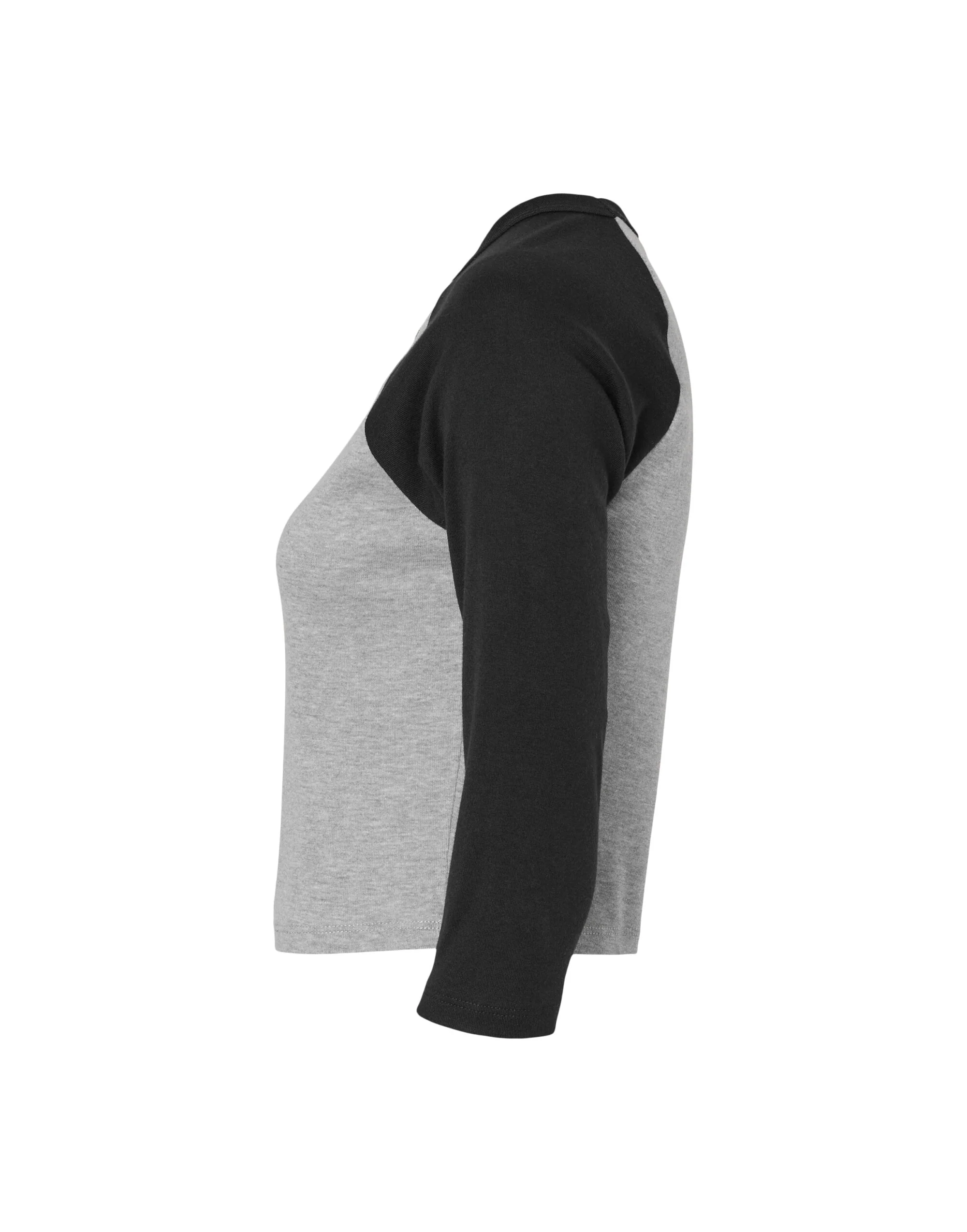 Bella+Canvas Women's Micro Rib 3/4 Raglan Tee BE1200 - Image 3