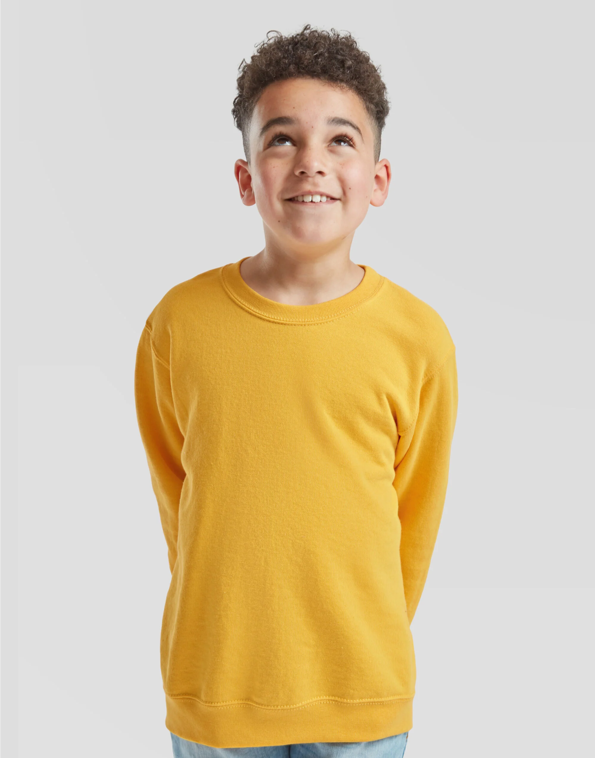 Fruit Of The Loom Kid's Classic Set-In Sweat 62041 - Image 28