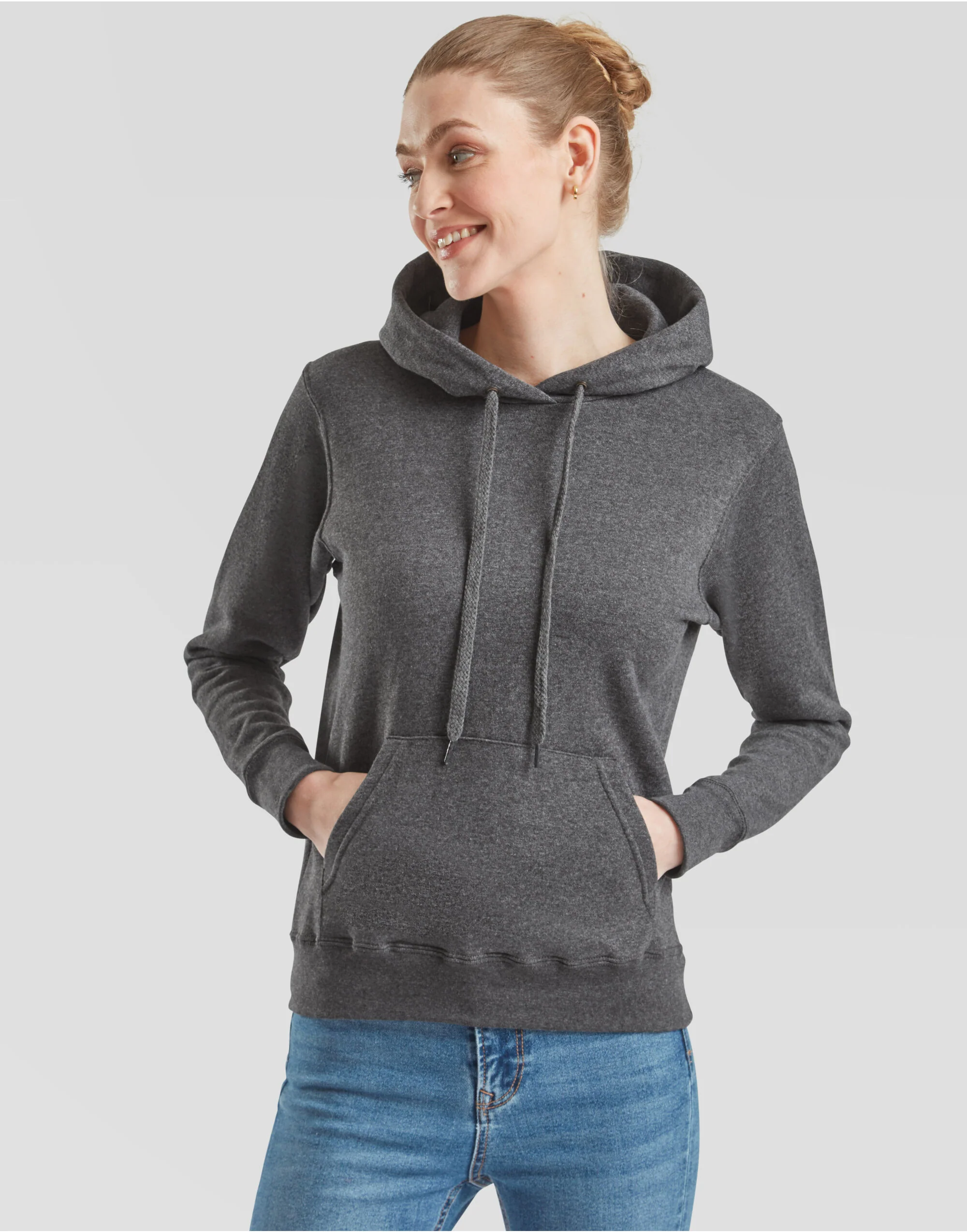 Fruit Of The Loom Ladies' Classic Hooded Sweat 62038 - Image 13