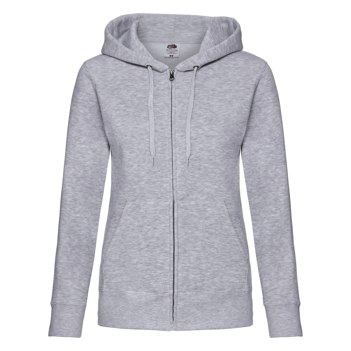 Fruit Of The Loom Ladies' Premium Hooded Sweat Jacket 62118 - Image 10