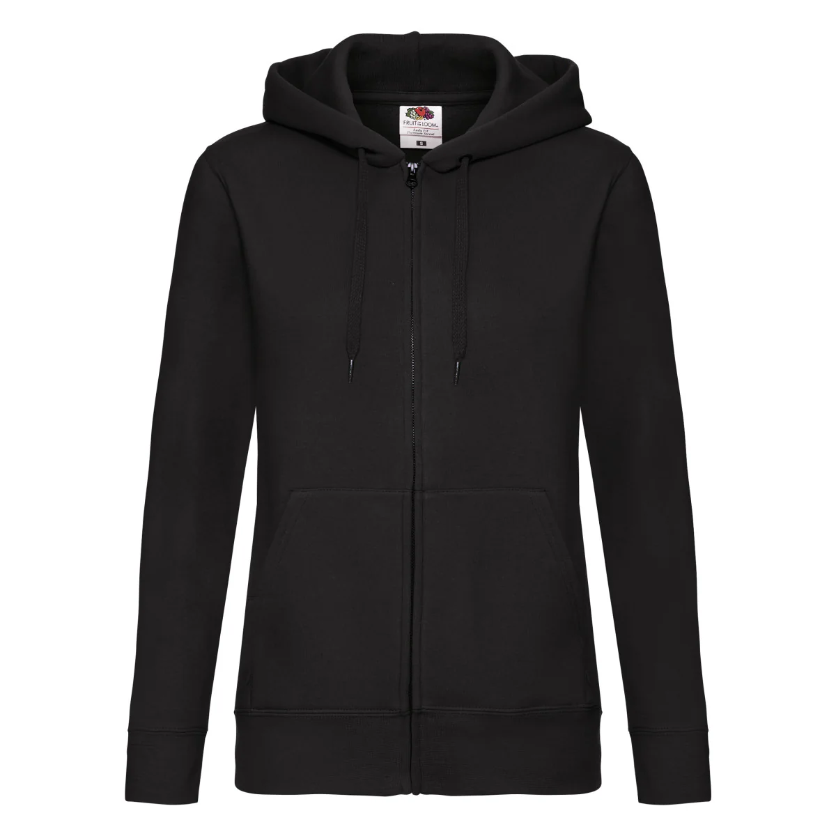 Fruit Of The Loom Ladies' Premium Hooded Sweat Jacket 62118 - Image 3