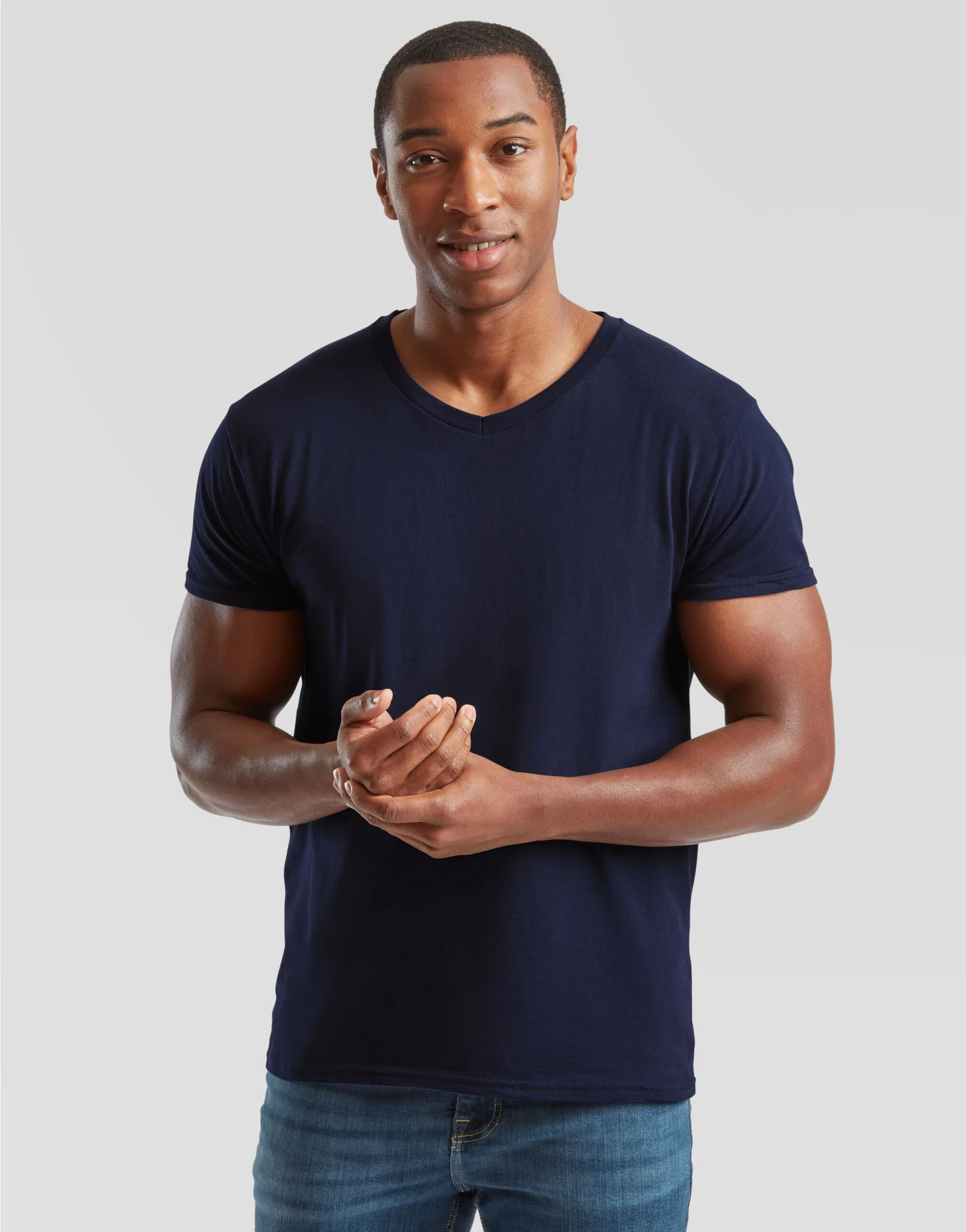 Fruit Of The Loom Men's Iconic 150 V-Neck T 61442 - Image 5