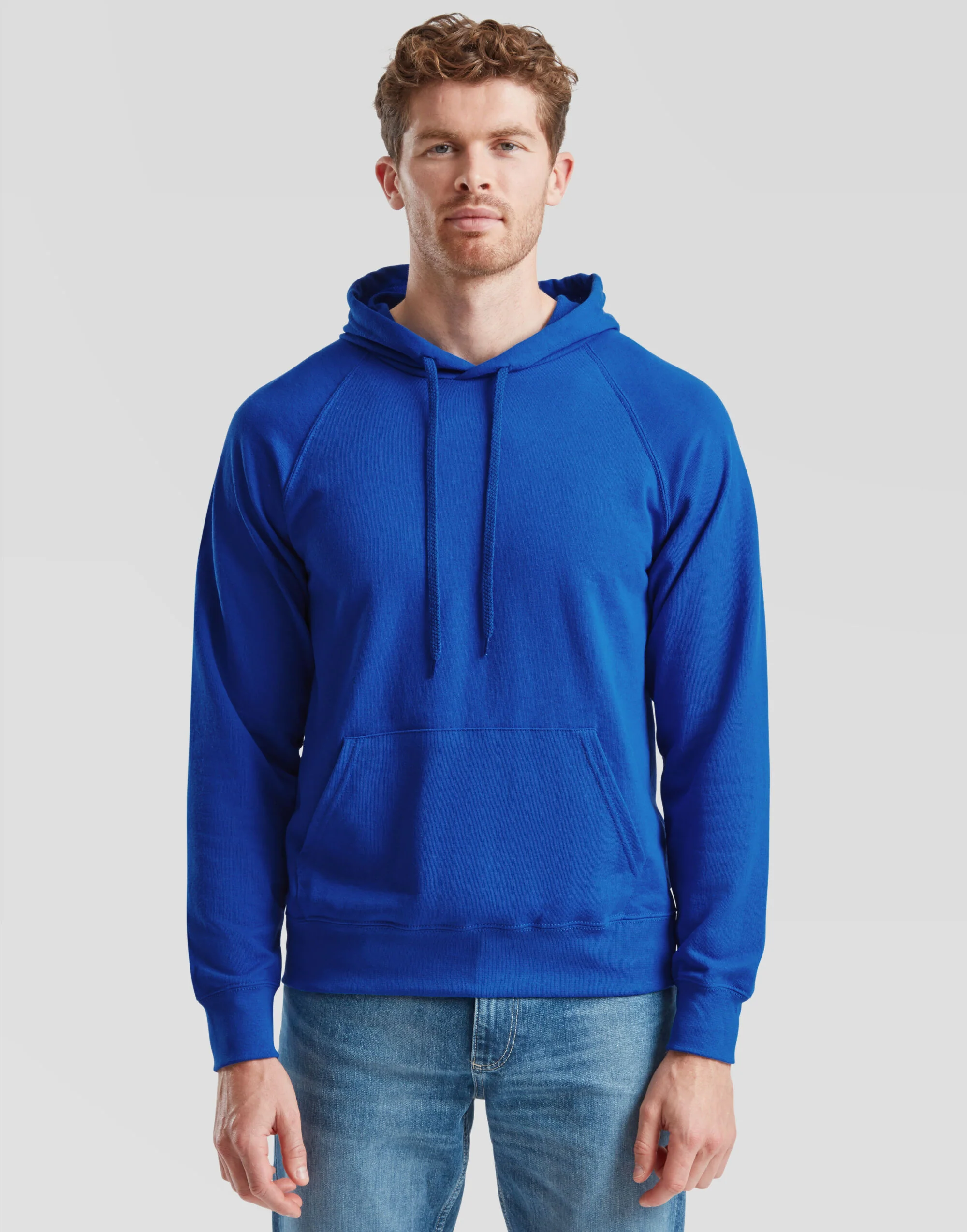 Fruit Of The Loom Men's Lightweight Hooded Sweat 62140 - Image 25