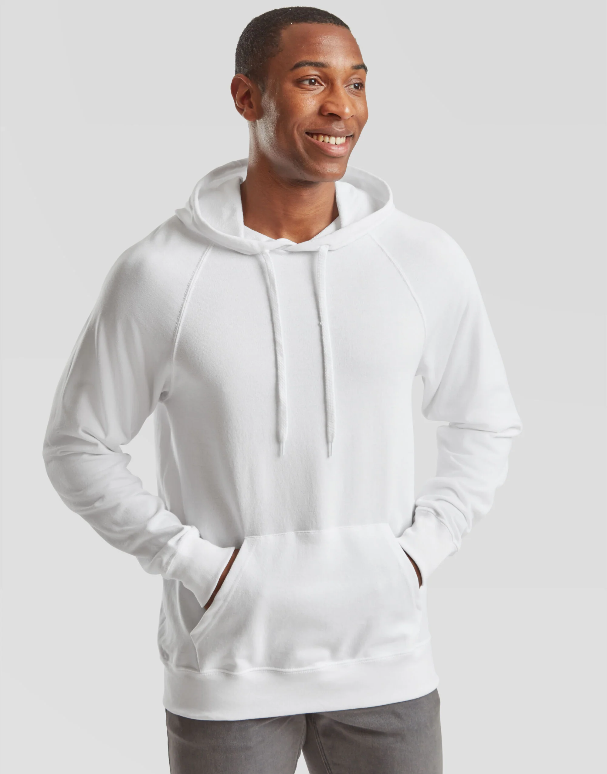 Fruit Of The Loom Men's Lightweight Hooded Sweat 62140 - Image 29