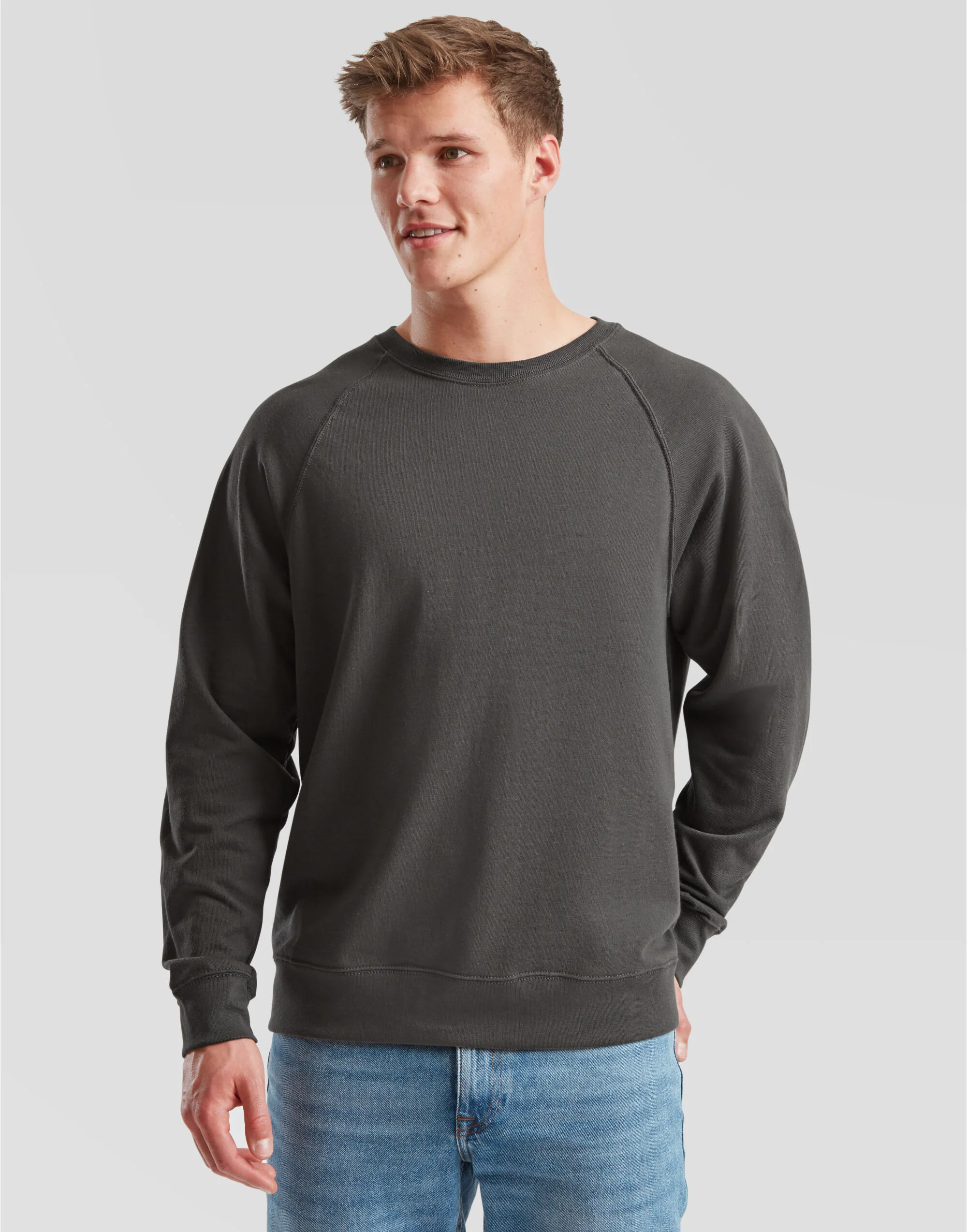 Fruit Of The Loom Men's Lightweight Raglan Sweat 62138 - Image 16