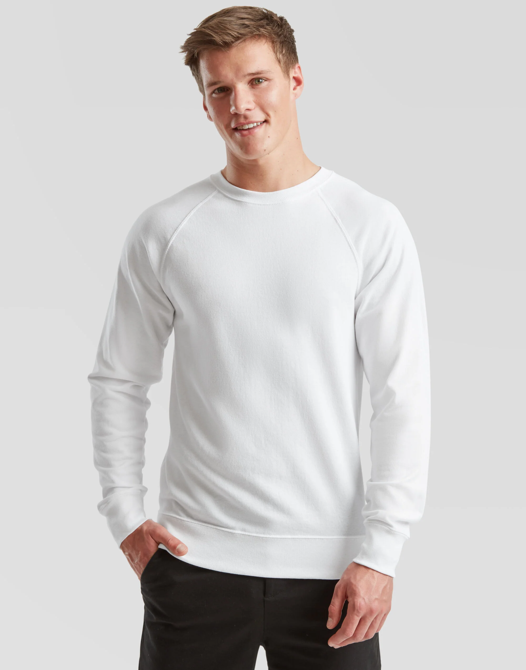 Fruit Of The Loom Men's Lightweight Raglan Sweat 62138 - Image 21