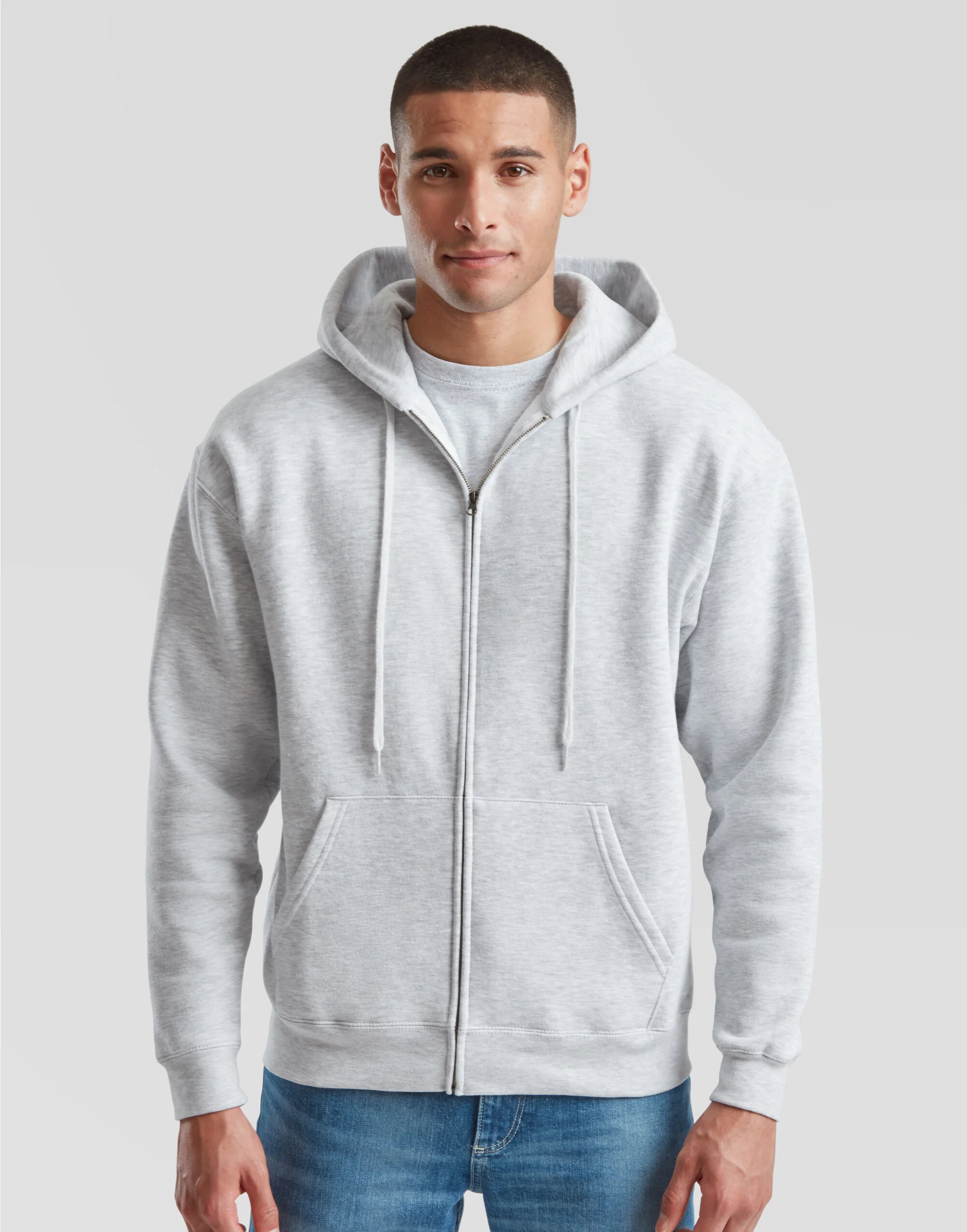 Fruit Of The Loom Men's Premium Hooded Sweat Jacket 62034 - Image 20