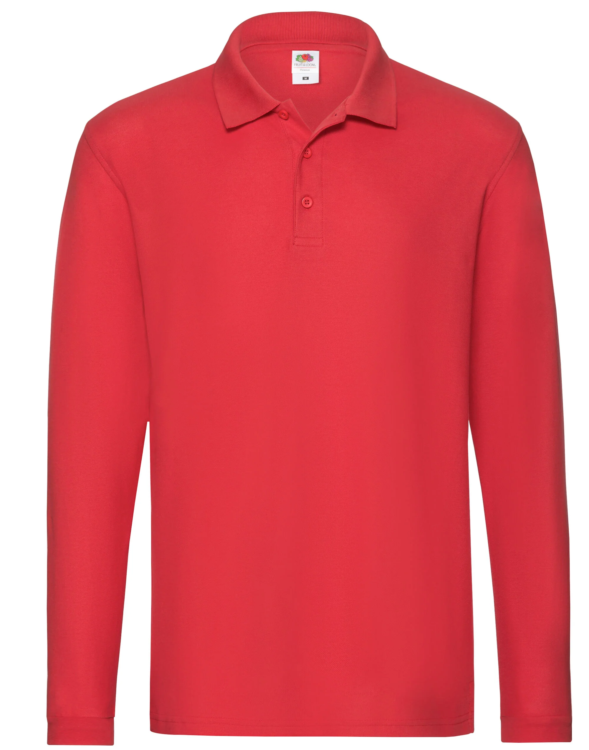 Fruit Of The Loom Men's Premium Long Sleeve Polo 63310 - Image 17