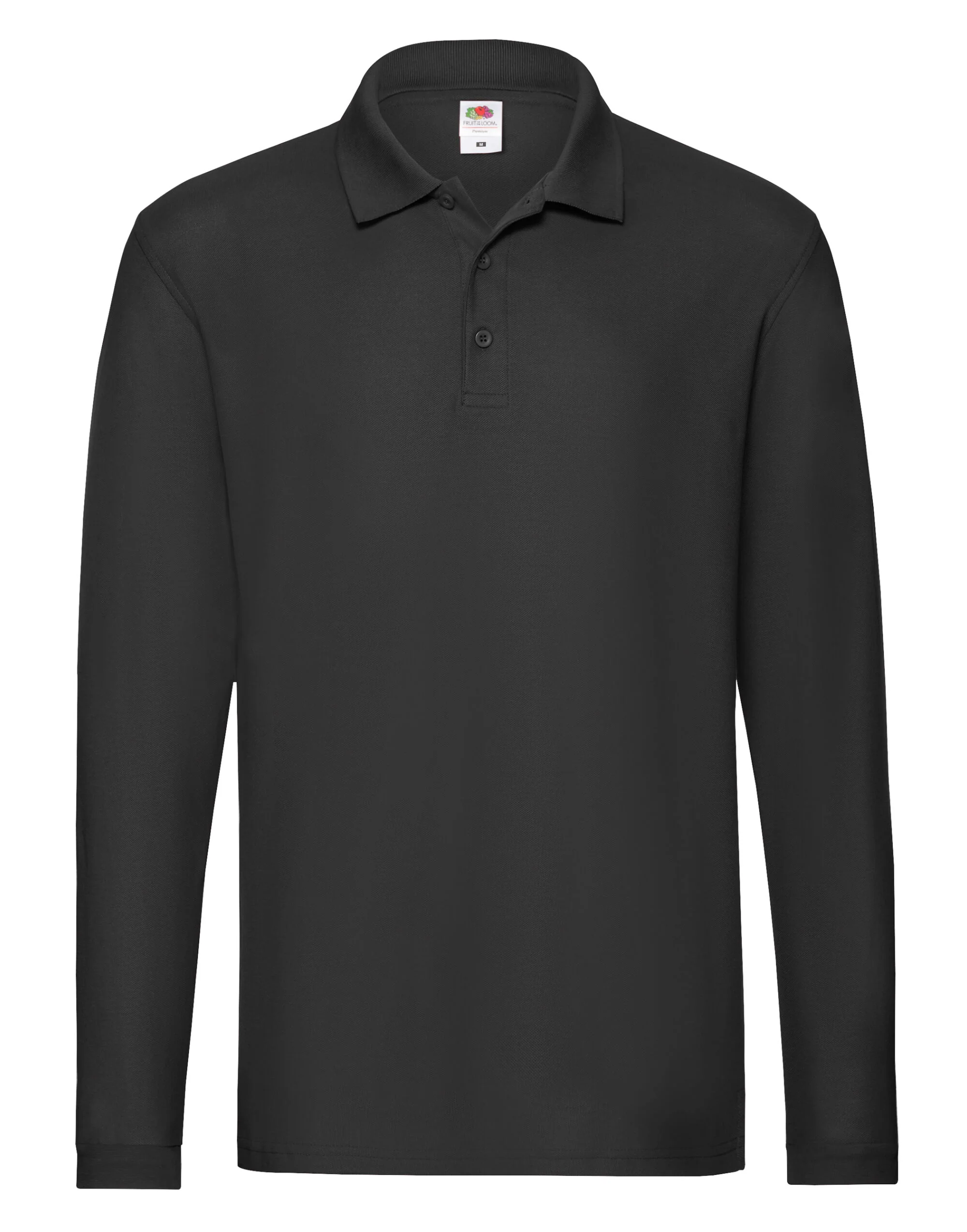 Fruit Of The Loom Men's Premium Long Sleeve Polo 63310 - Image 5