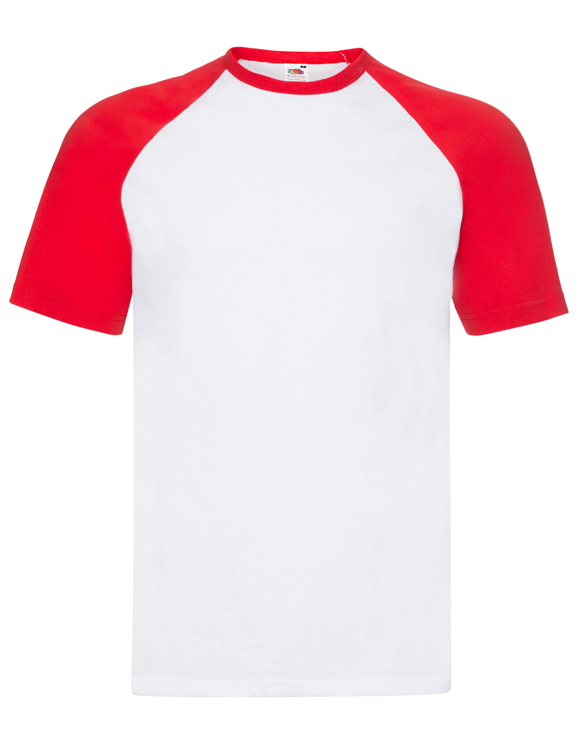 Fruit Of The Loom Men's Valueweight Short Sleeve Baseball T-Shirt 61026 - Image 9