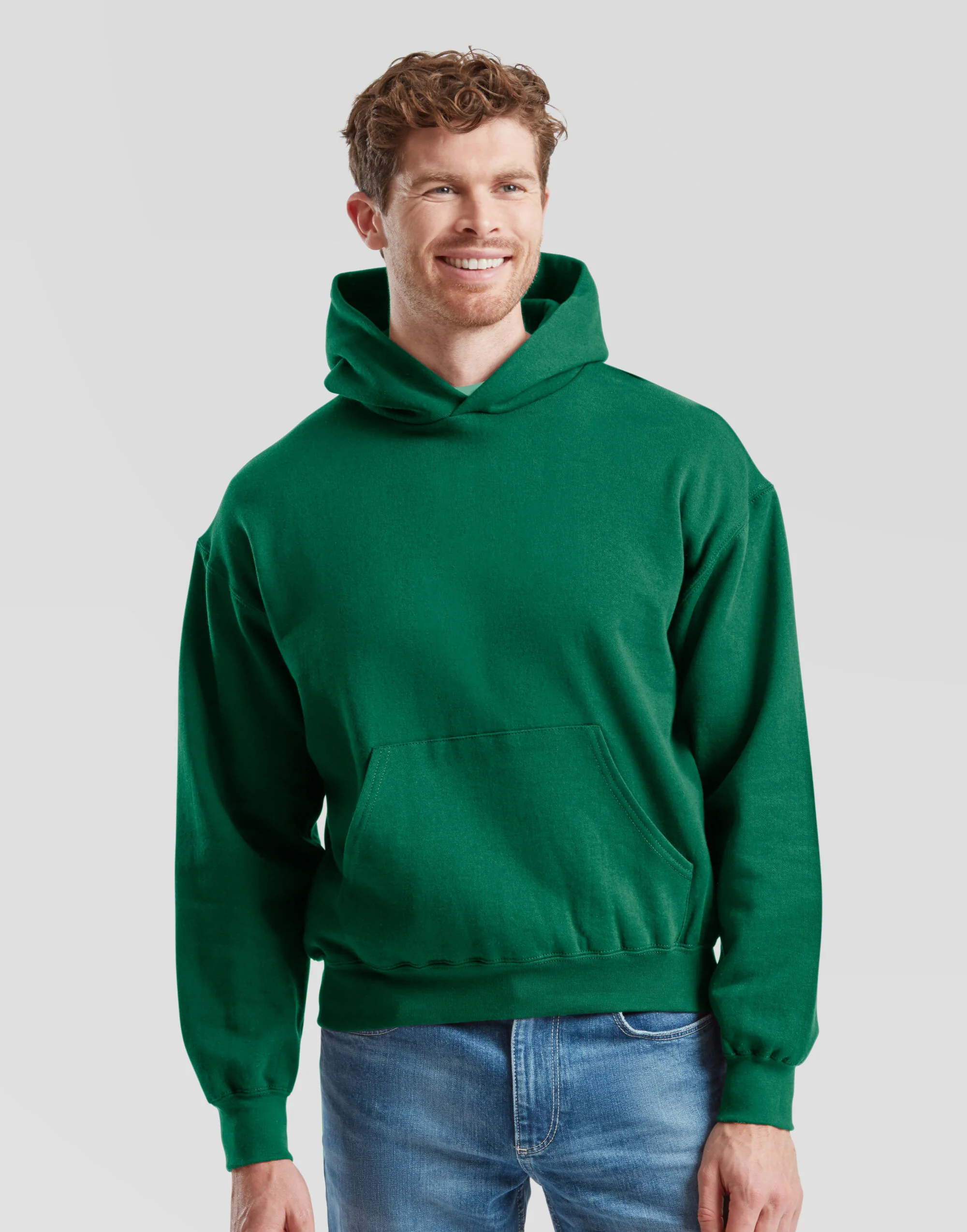 Fruit Of The Loom Supercotton Hooded Sweat 62278 - Image 4