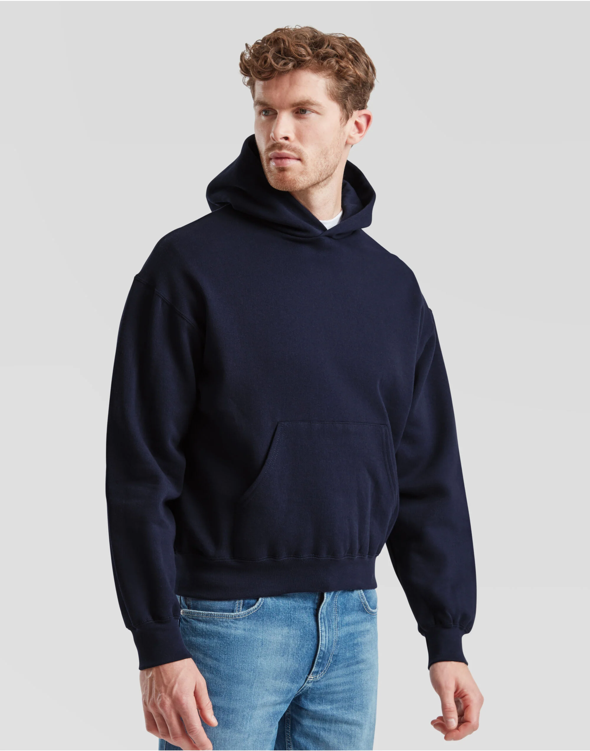 Fruit Of The Loom Supercotton Hooded Sweat 62278 - Image 5