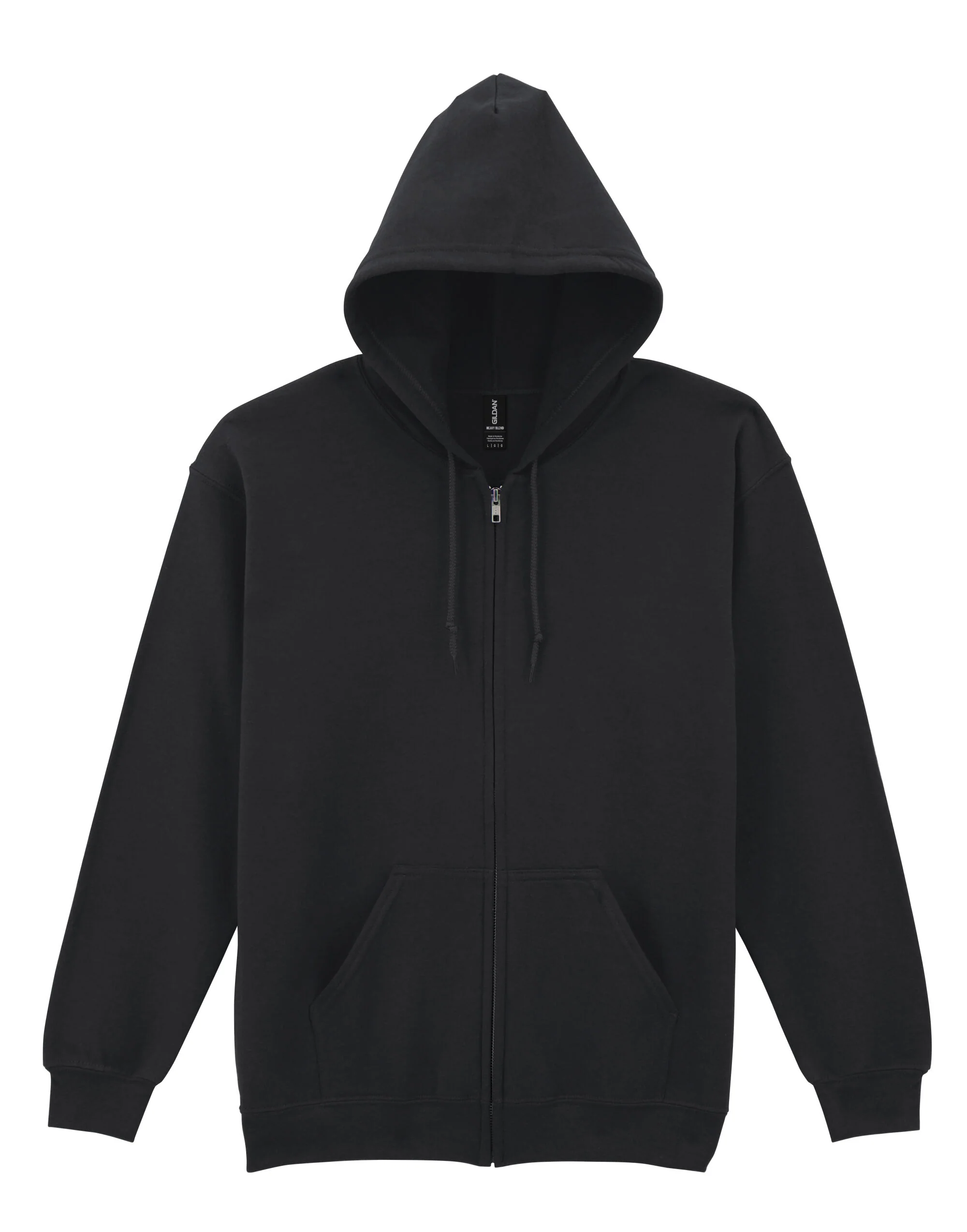 Gildan Heavy Blend Adult Full Zip Hooded Sweatshirt 18600 - Image 3