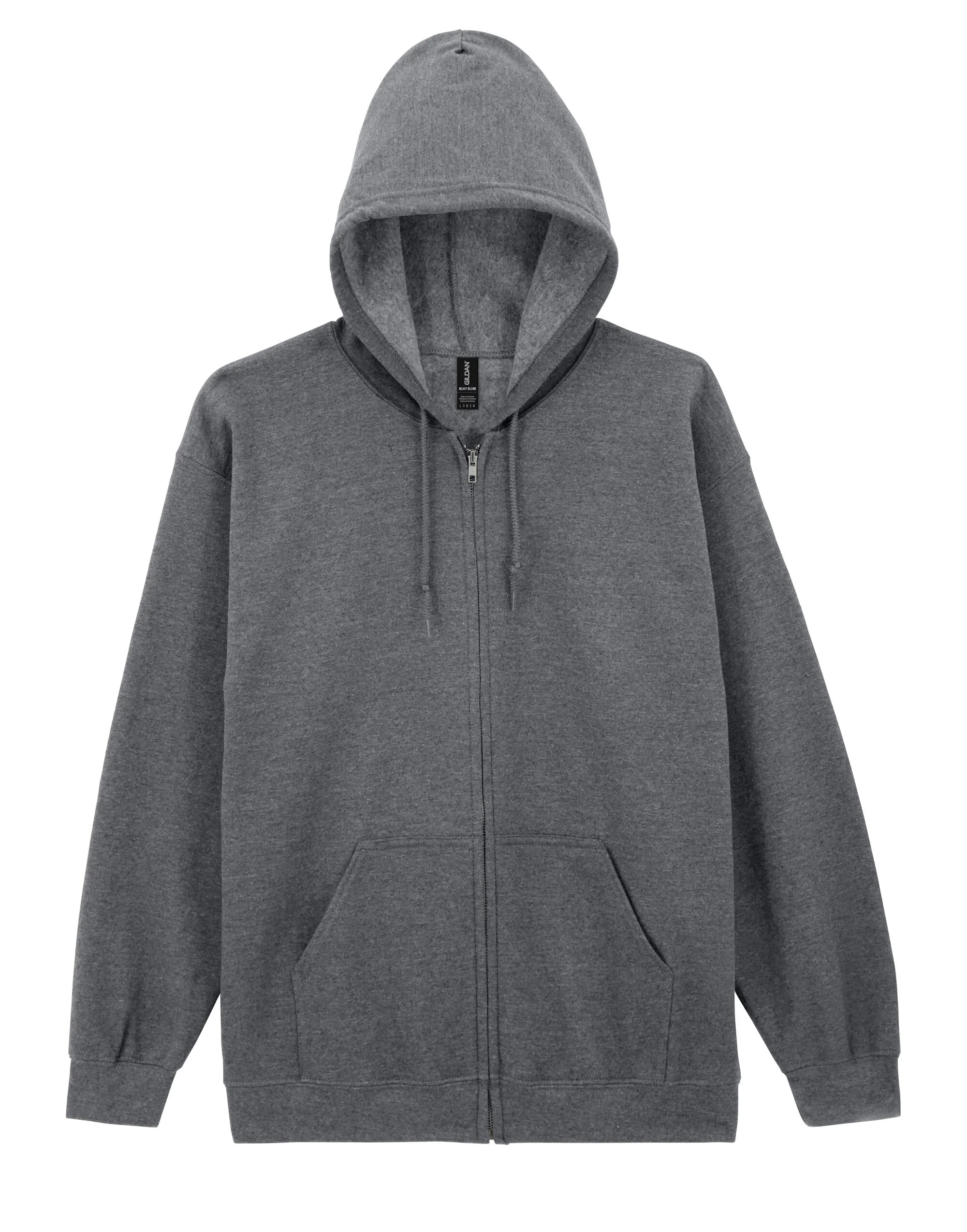 Gildan Heavy Blend Adult Full Zip Hooded Sweatshirt 18600 - Image 8