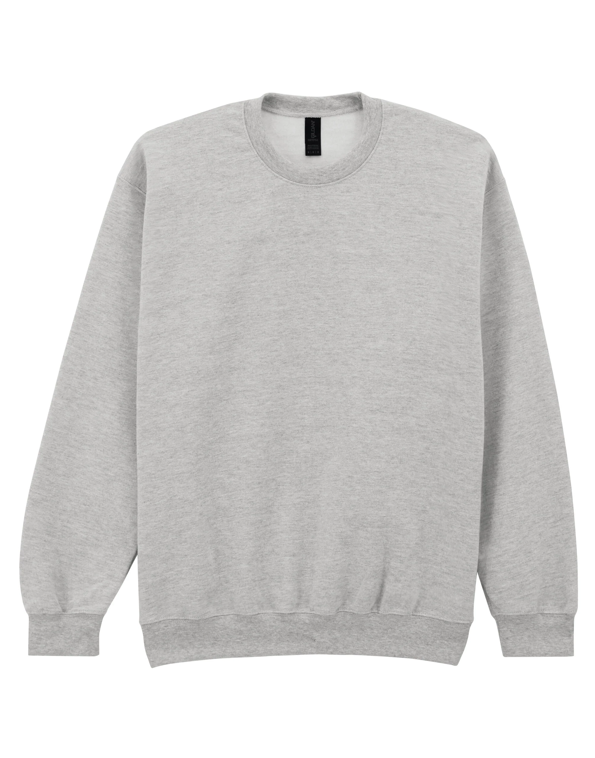 Gildan Softstyle Midweight Fleece Adult Crewneck SF000 - Image 2
