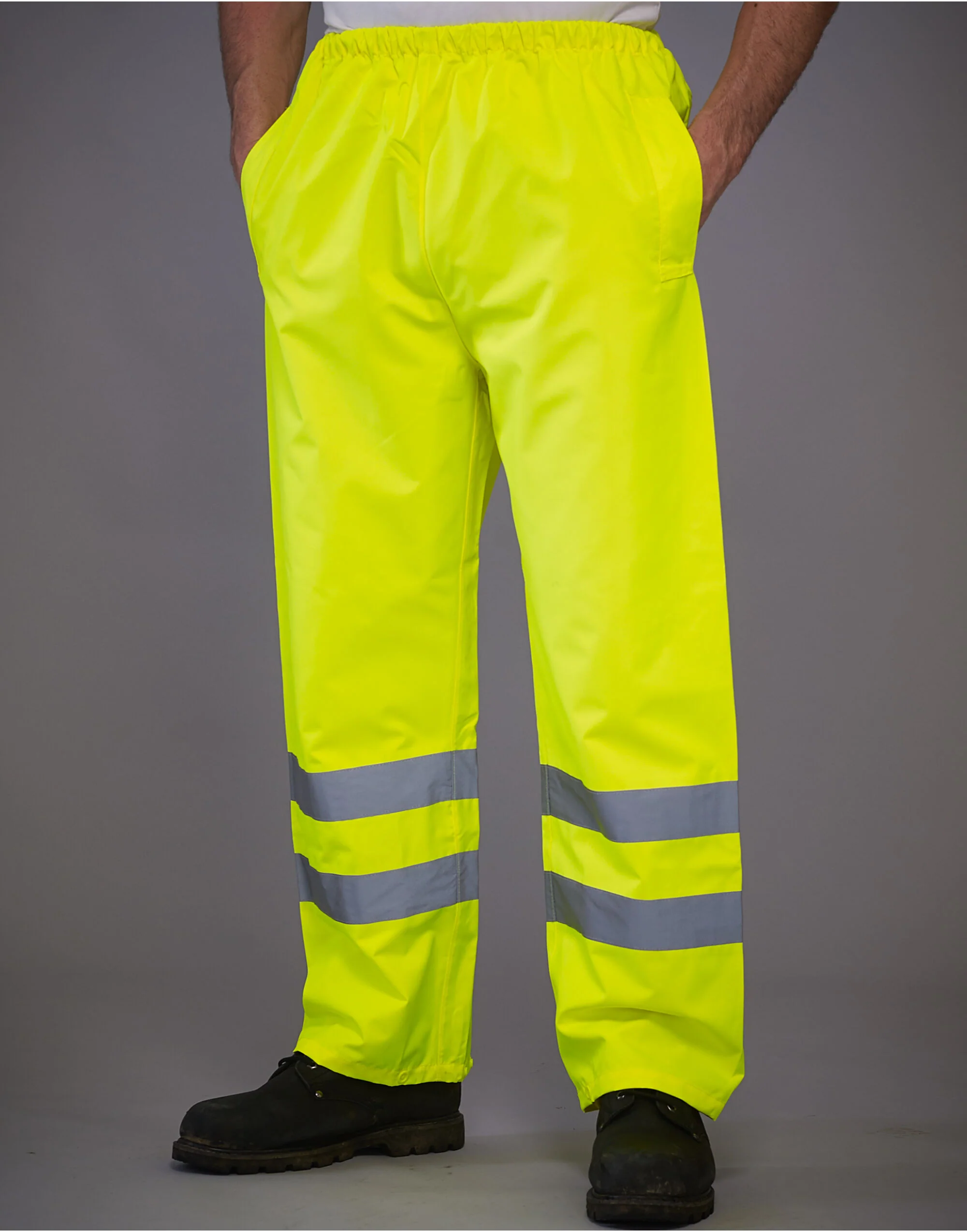 Yoko Hi-Vis Waterproof Over Trousers - HVS461 - Image 5