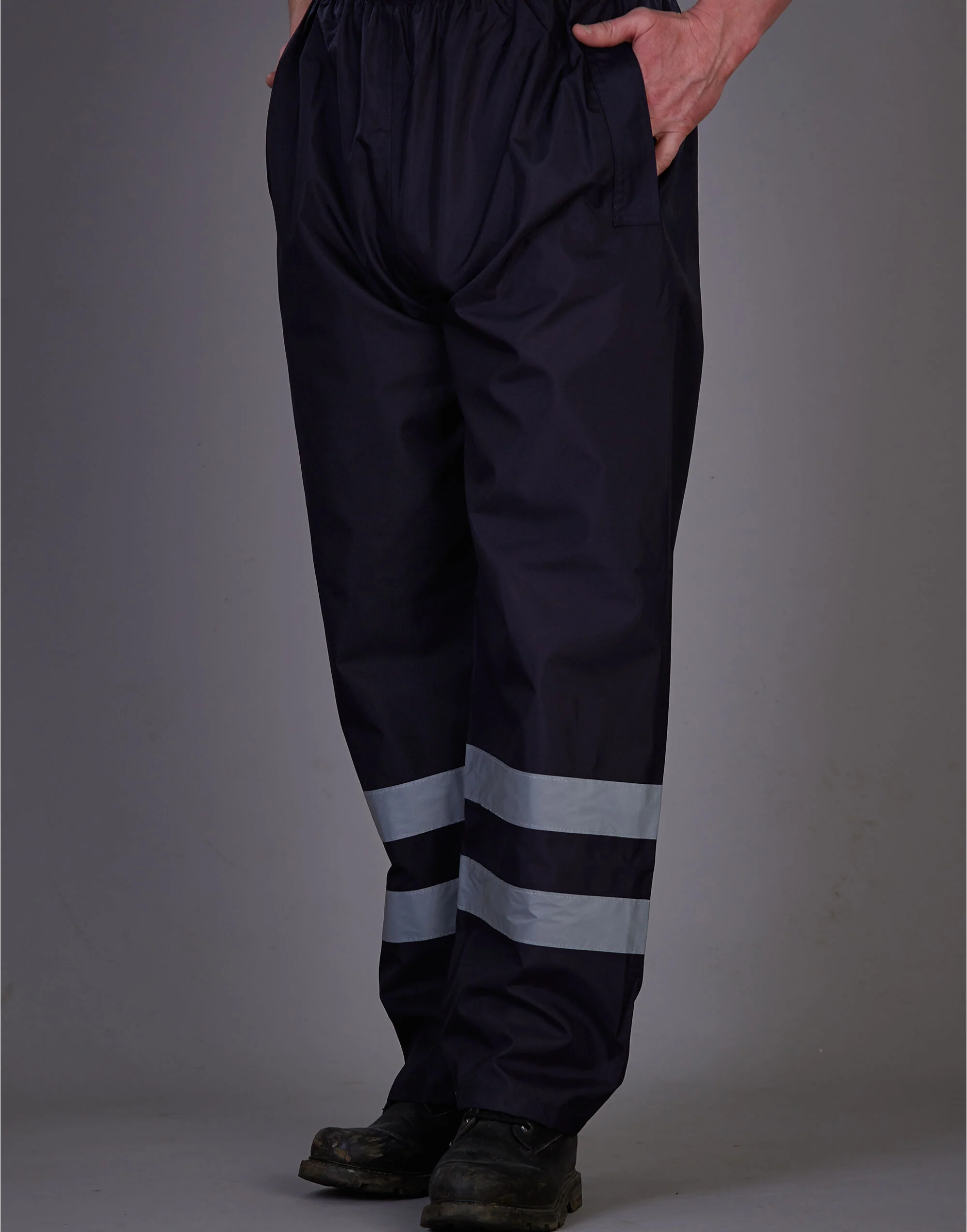 Yoko Hi-Vis Waterproof Over Trousers - HVS461 - Image 7