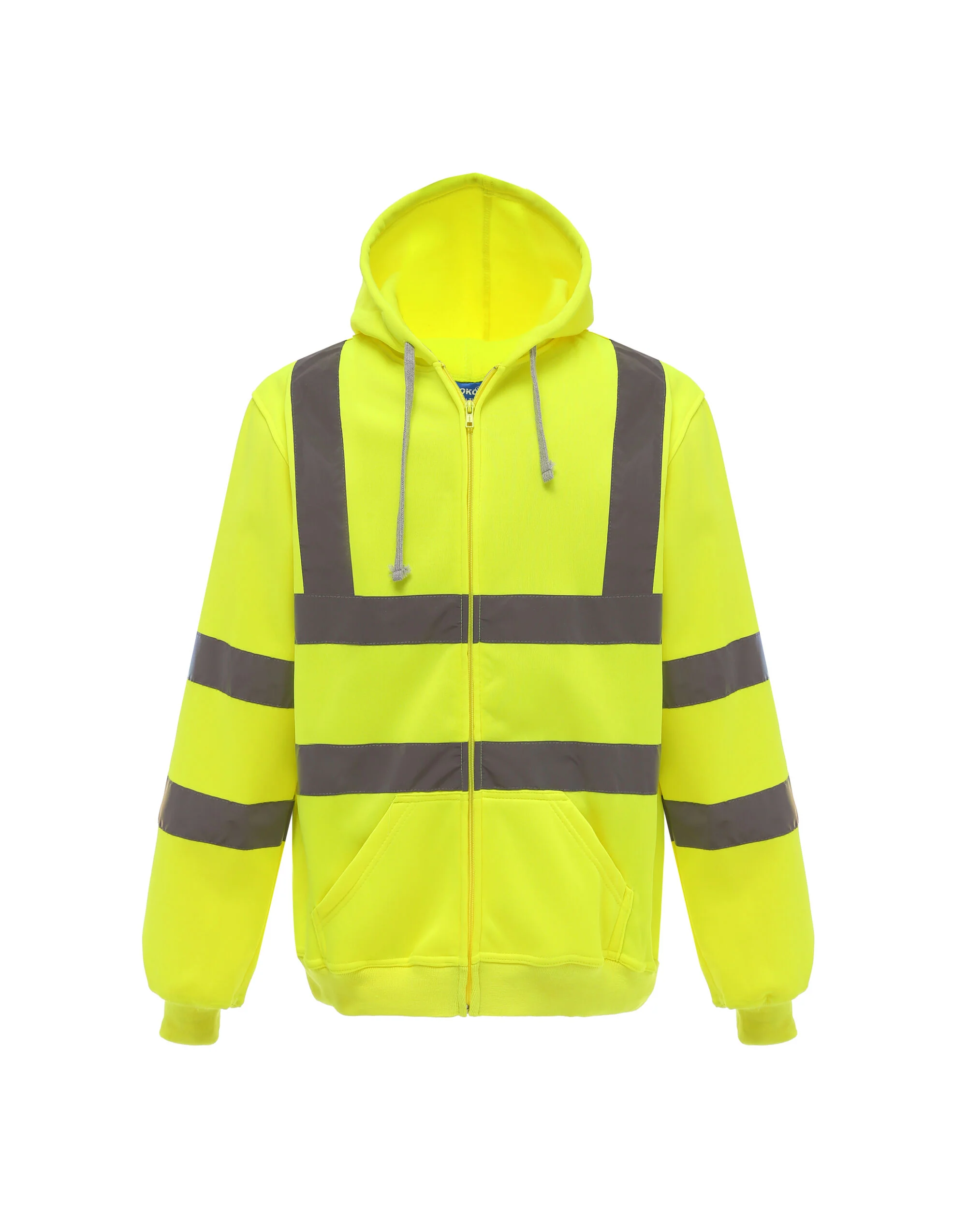 Yoko Hi-Vis Zipped Hoodie - HVK07 - Image 10