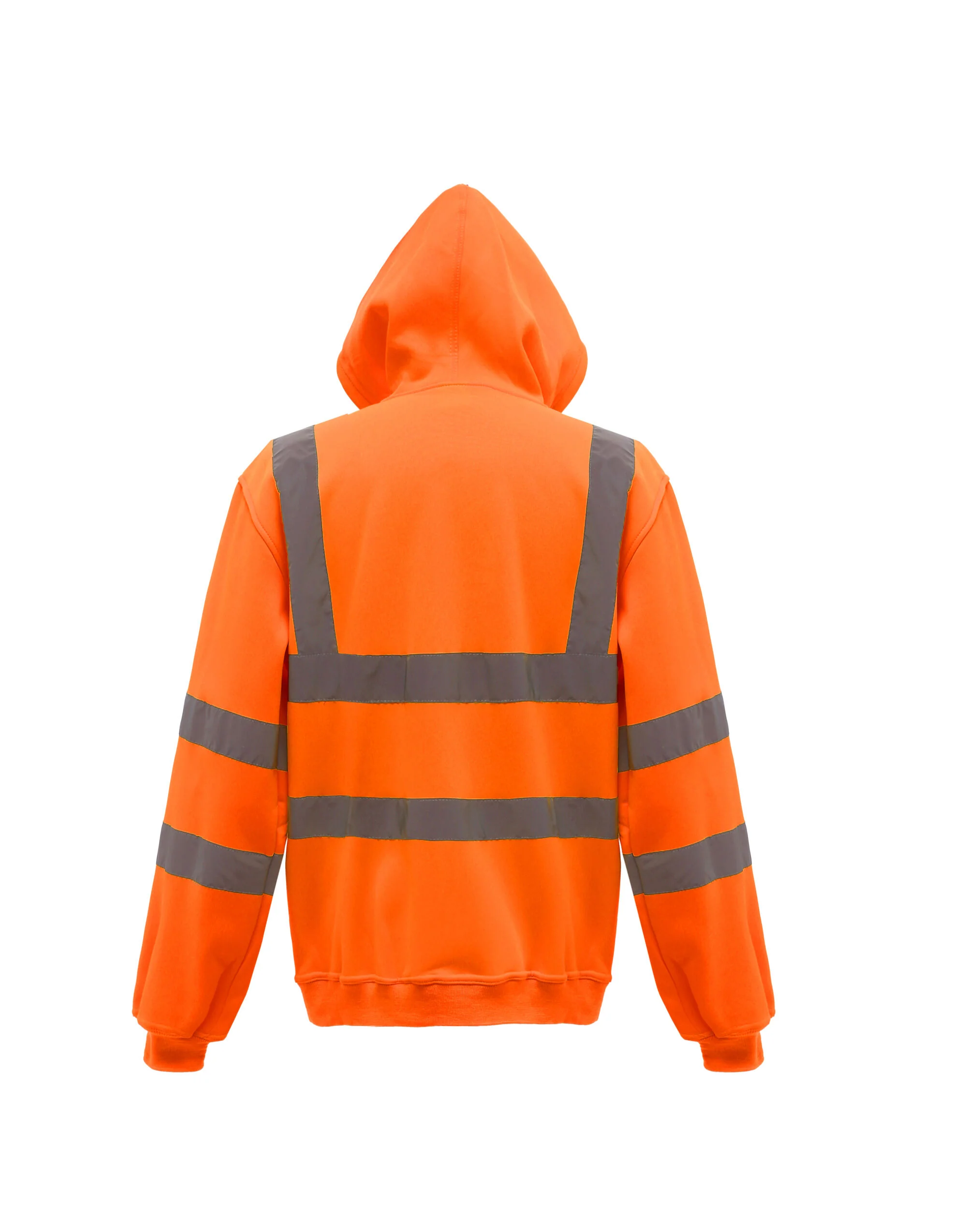 Yoko Hi-Vis Zipped Hoodie - HVK07 - Image 4