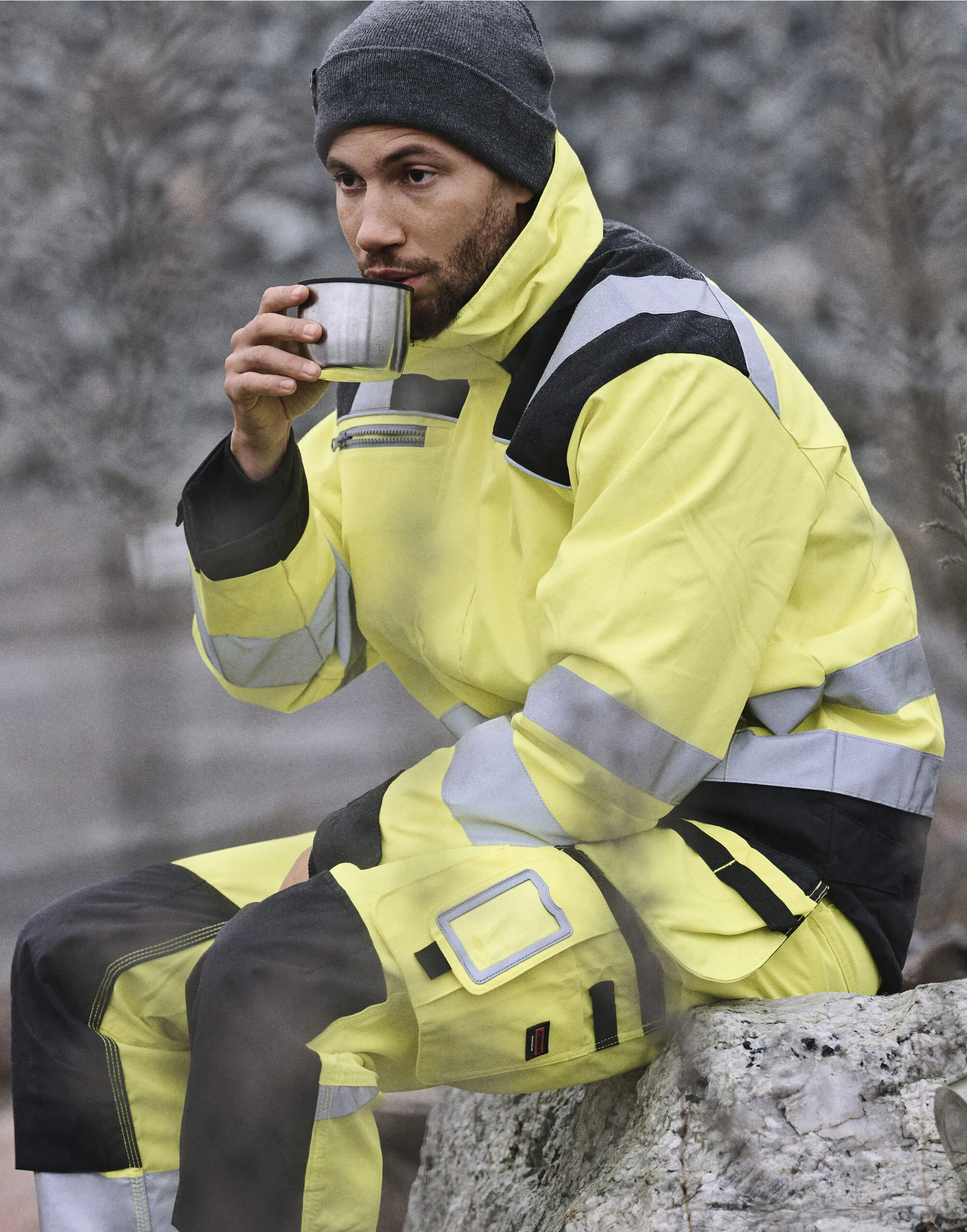 Jobman - Winter Jacket Star Hi-Vis - JM1347