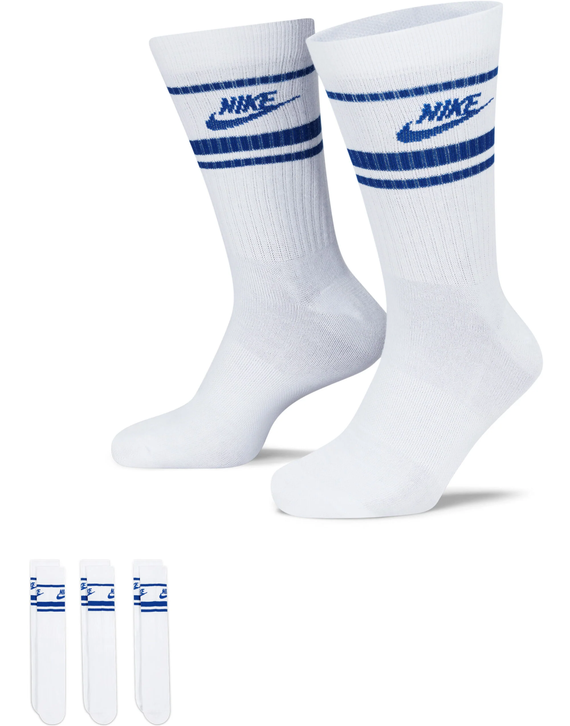 Nike Sportswear Everyday Essential Crew Socks 3PR - DX5089 - Image 4