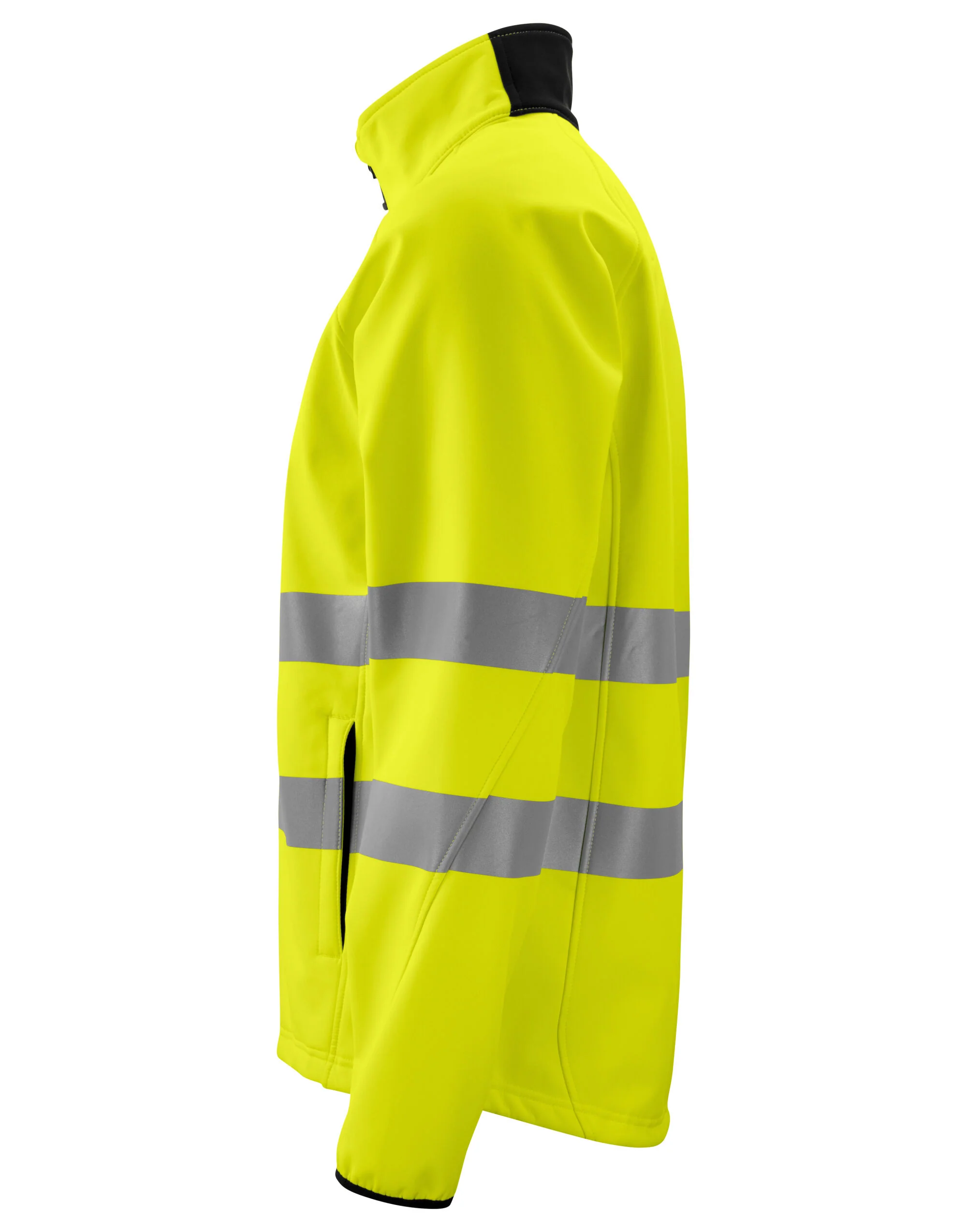 Pro-Job Prio 6432 EN ISO 20471 Class 3/2 Softshell Jacket PJ646432 - Image 8
