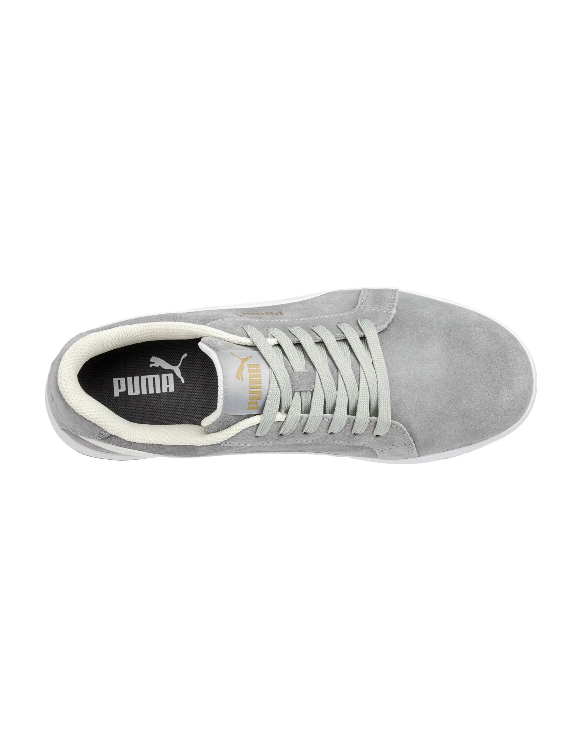 Puma Safety Iconic Suede Grey Low S1PL ESD PS640030 - Image 5