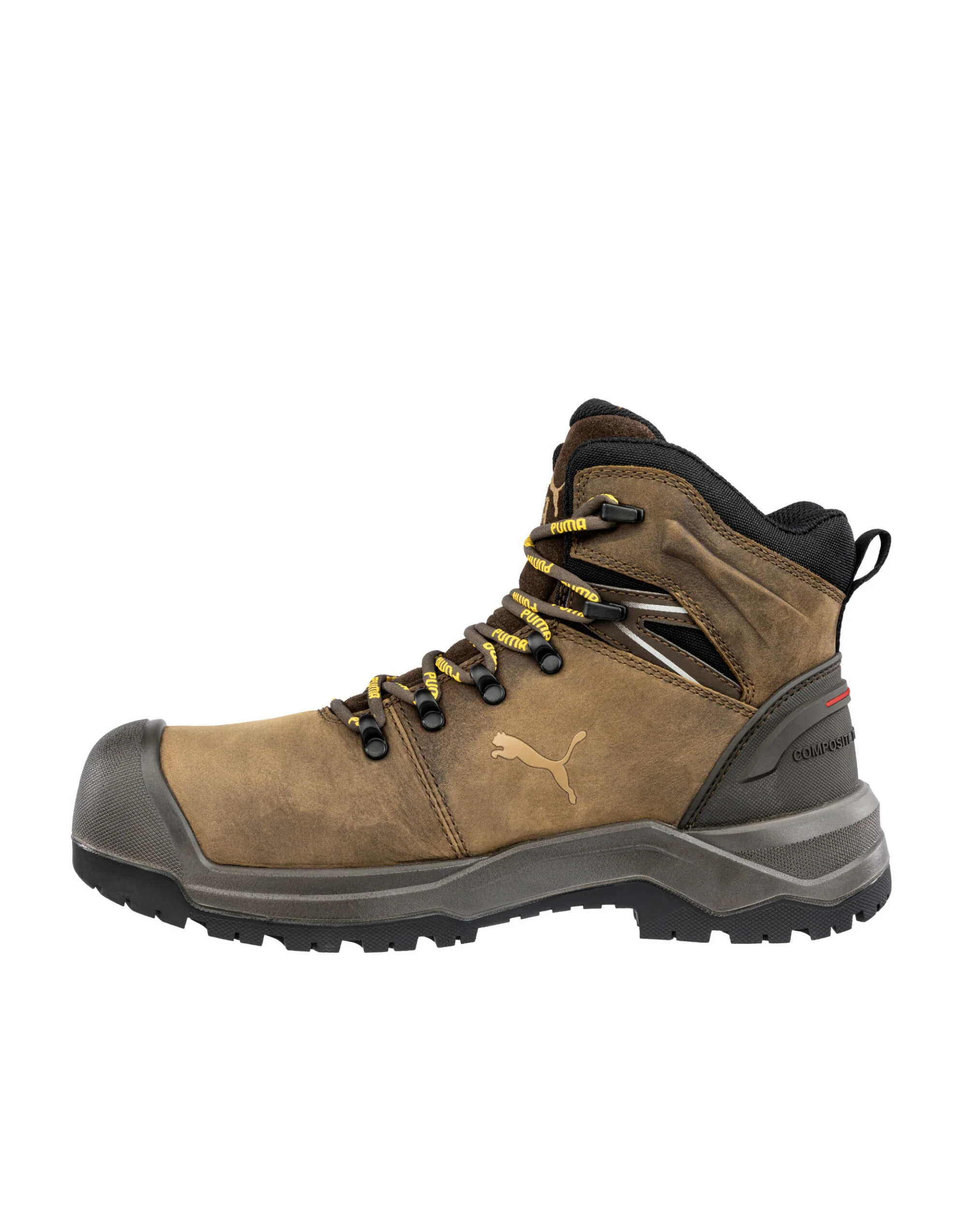 Puma Safety Iron HD Brown Mid S3S PS632710 - Image 3