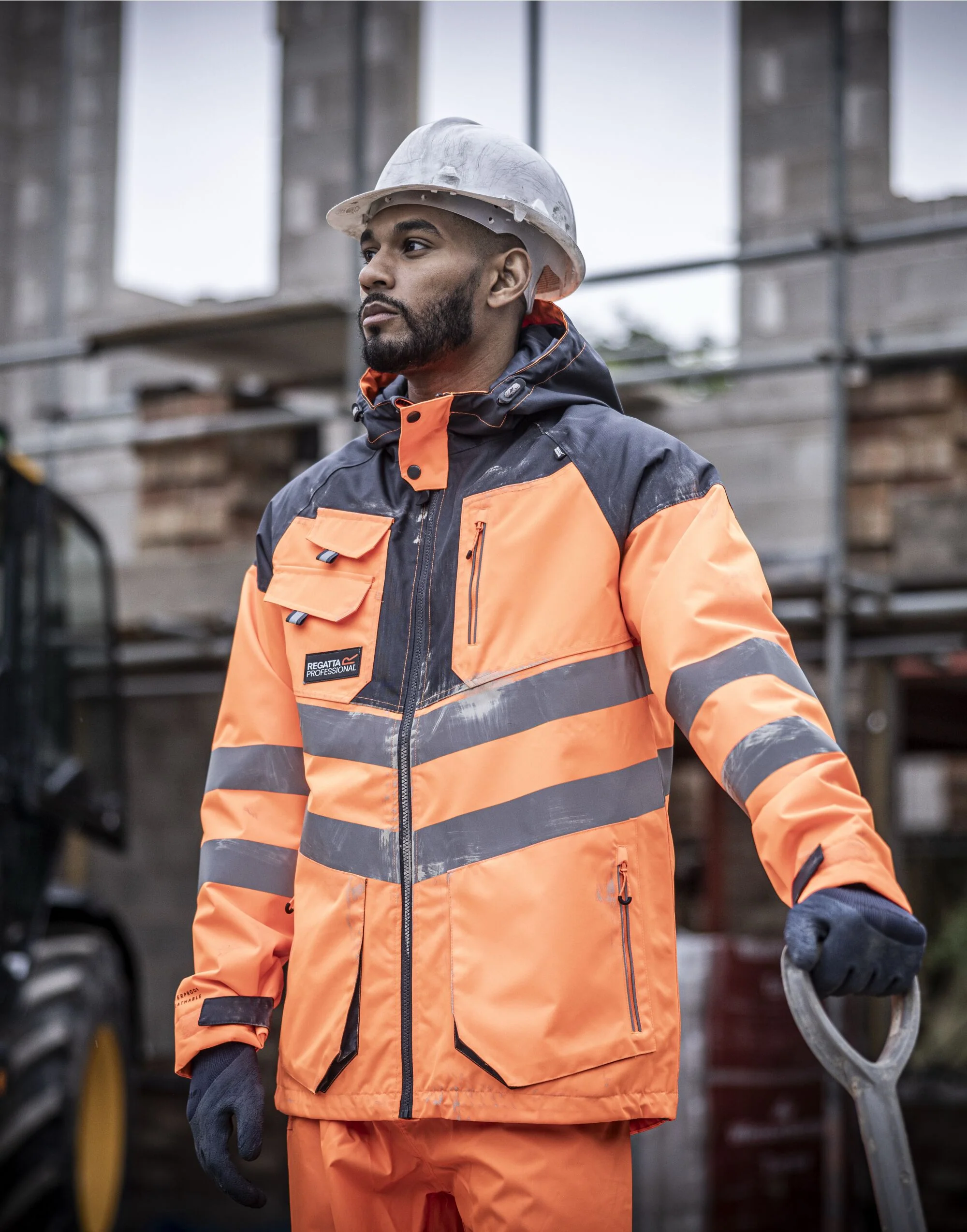 Regatta High Visibility Hi-Vis Parka Jacket TRA340