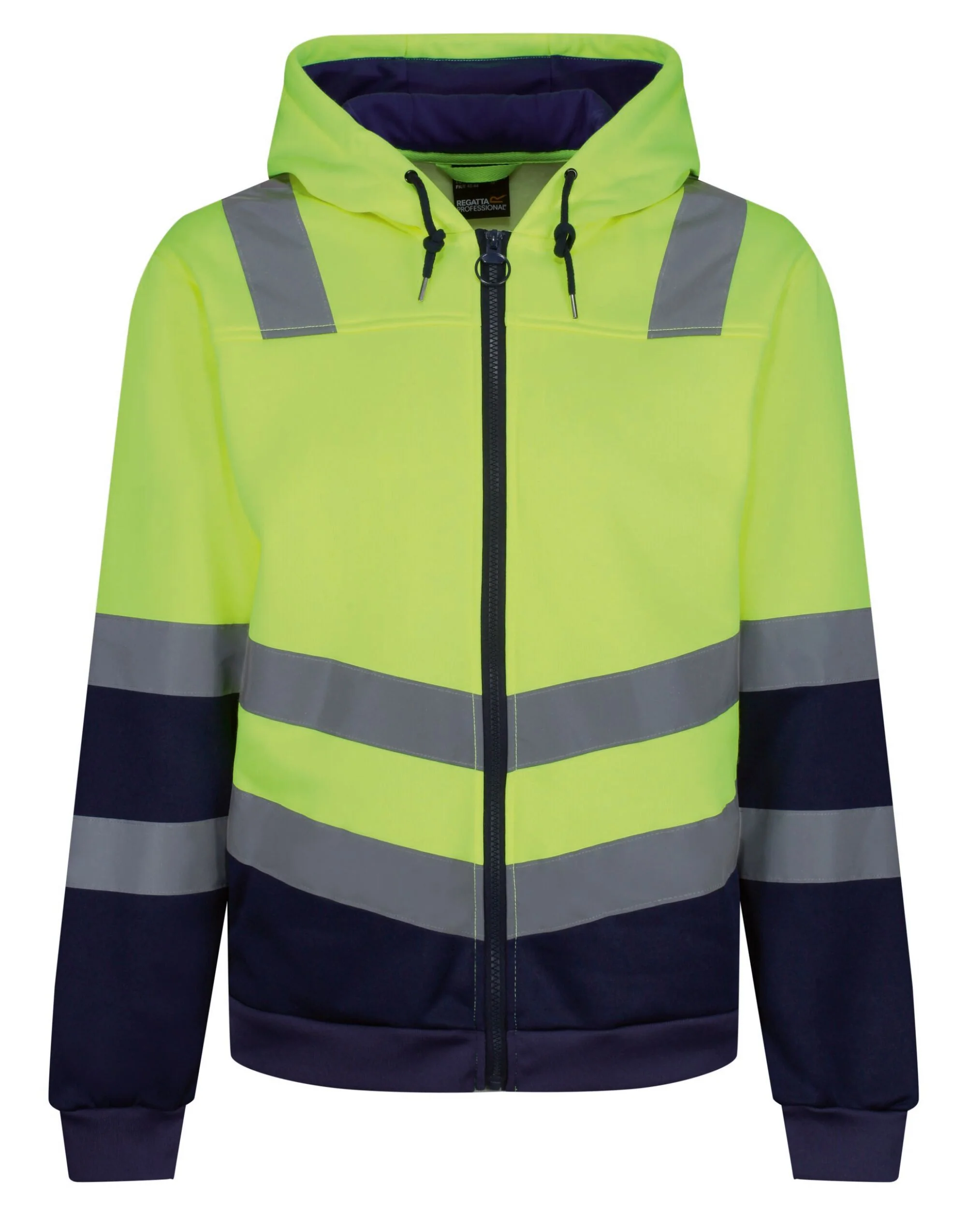 Regatta High Visibility Pro Hi Vis Full Zip Hoodie - TRF625 - Image 10