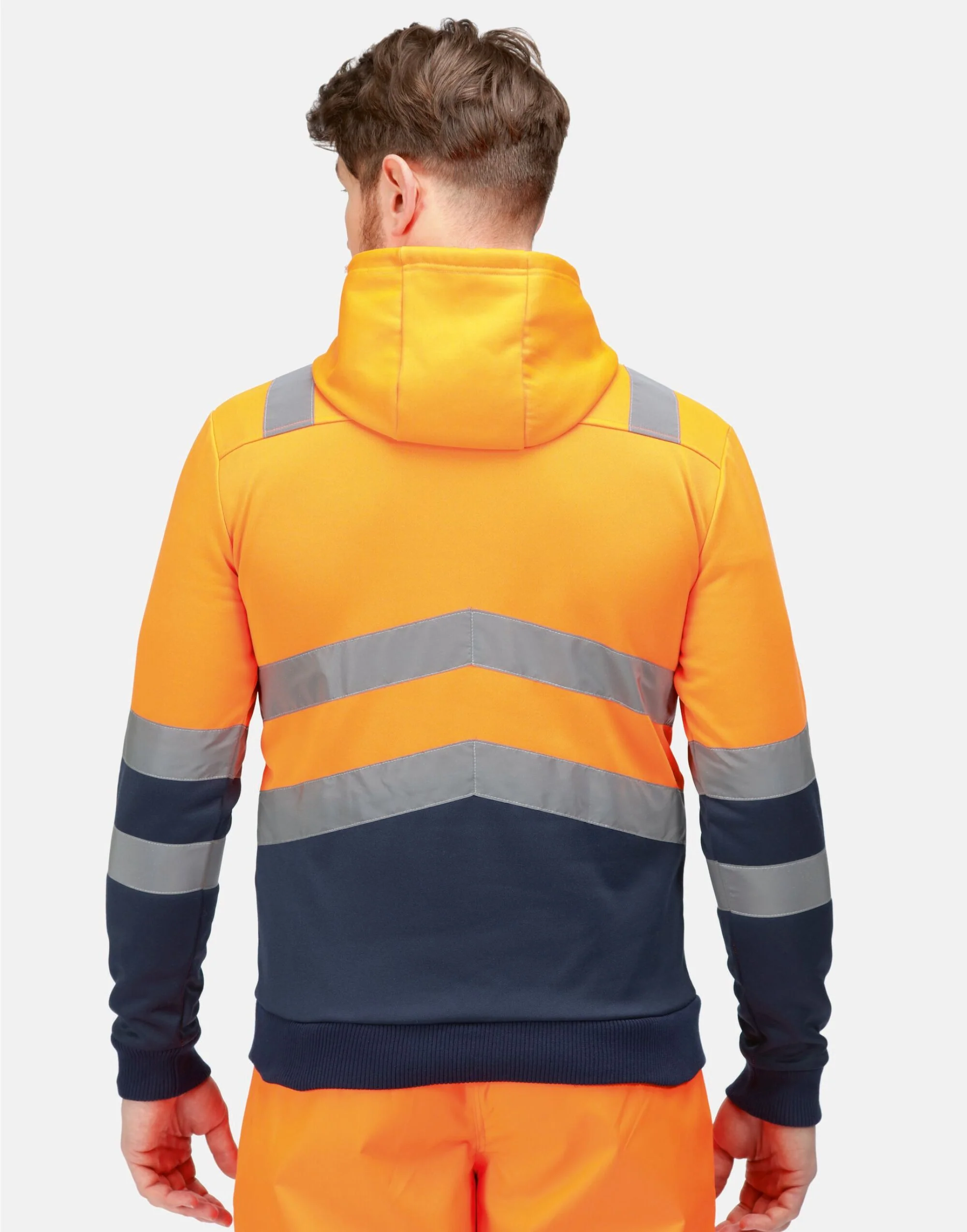 Regatta High Visibility Pro Hi Vis Overhead Hoody - TRF663 - Image 4
