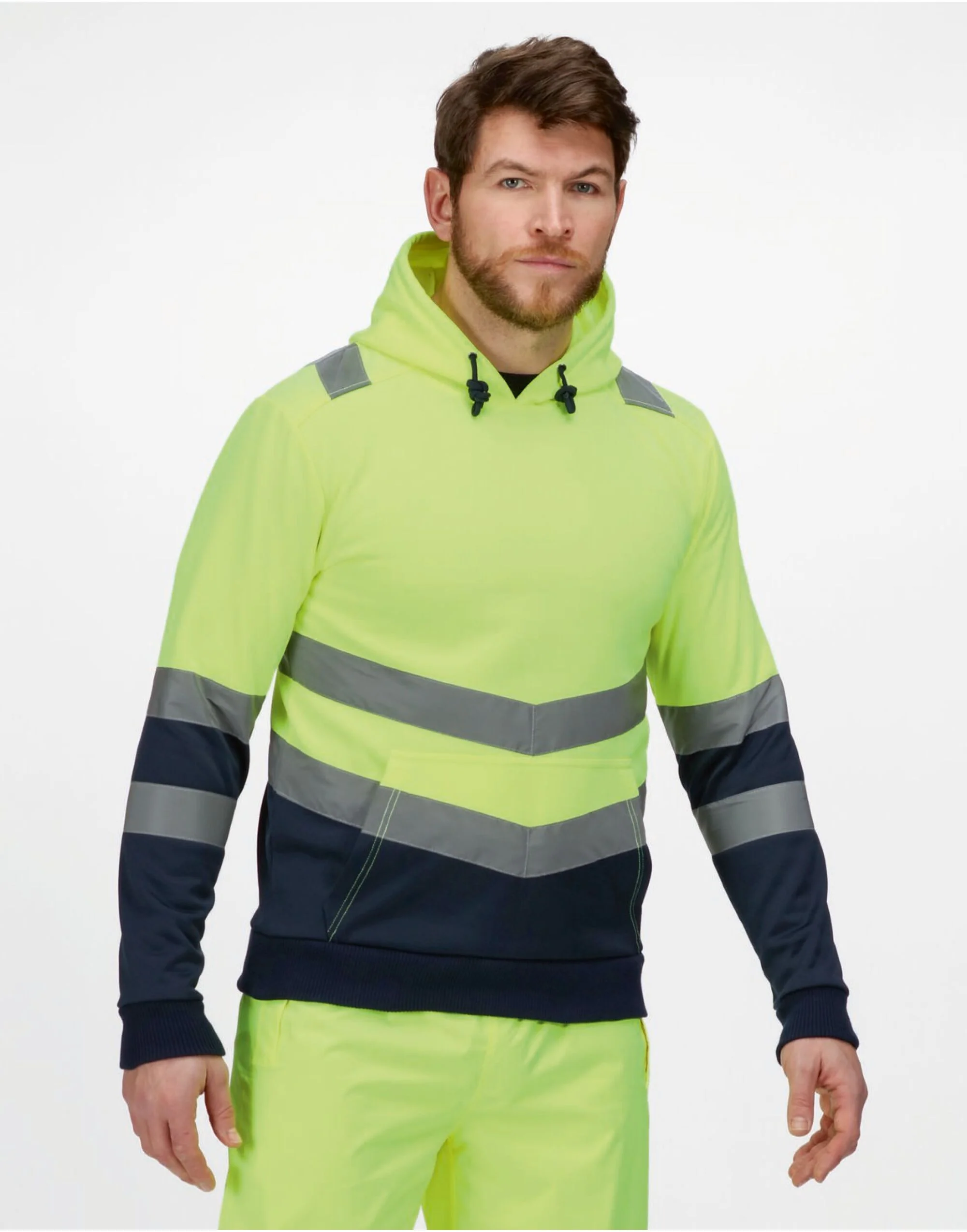 Regatta High Visibility Pro Hi Vis Overhead Hoody - TRF663 - Image 8