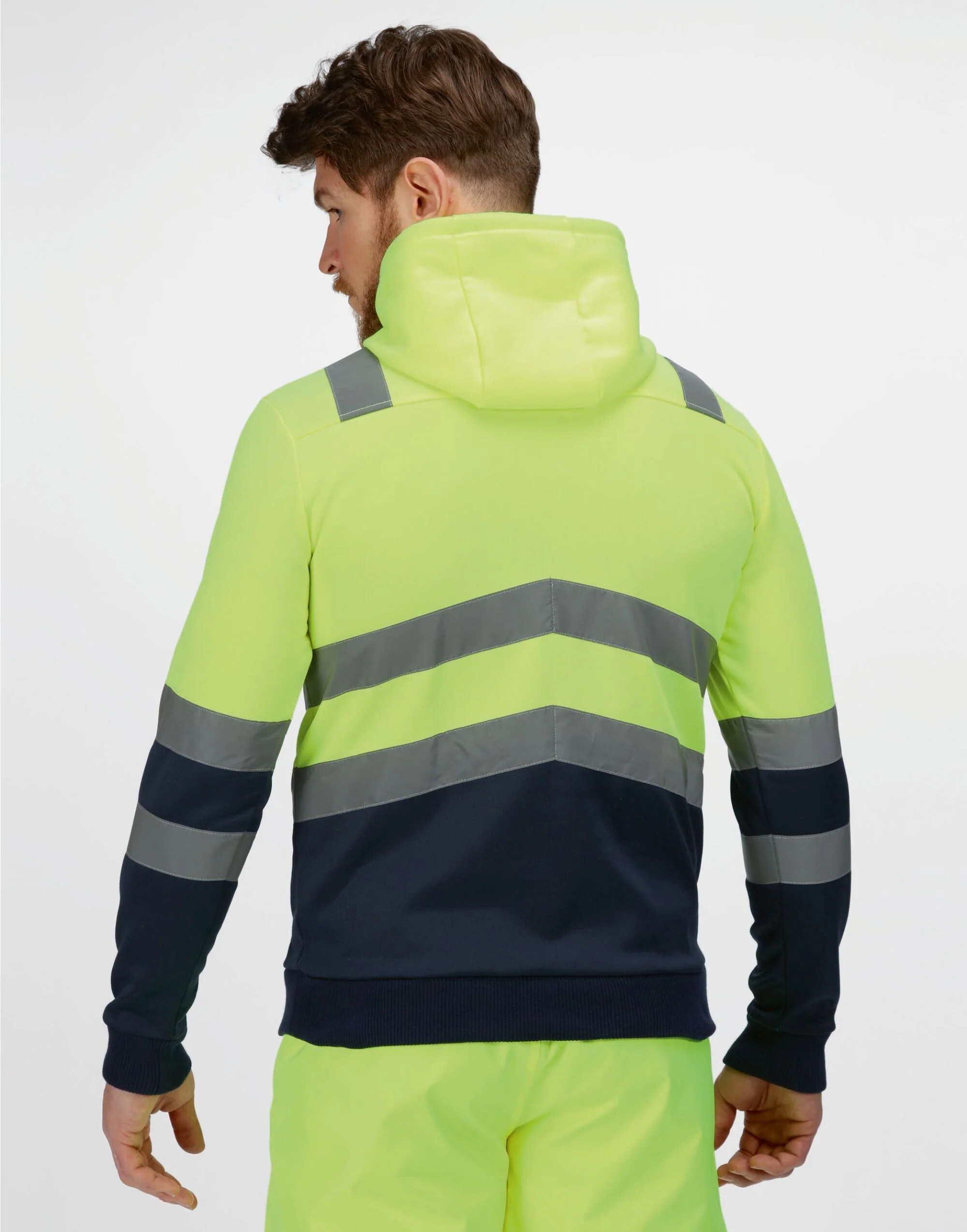Regatta High Visibility Pro Hi Vis Overhead Hoody - TRF663 - Image 9