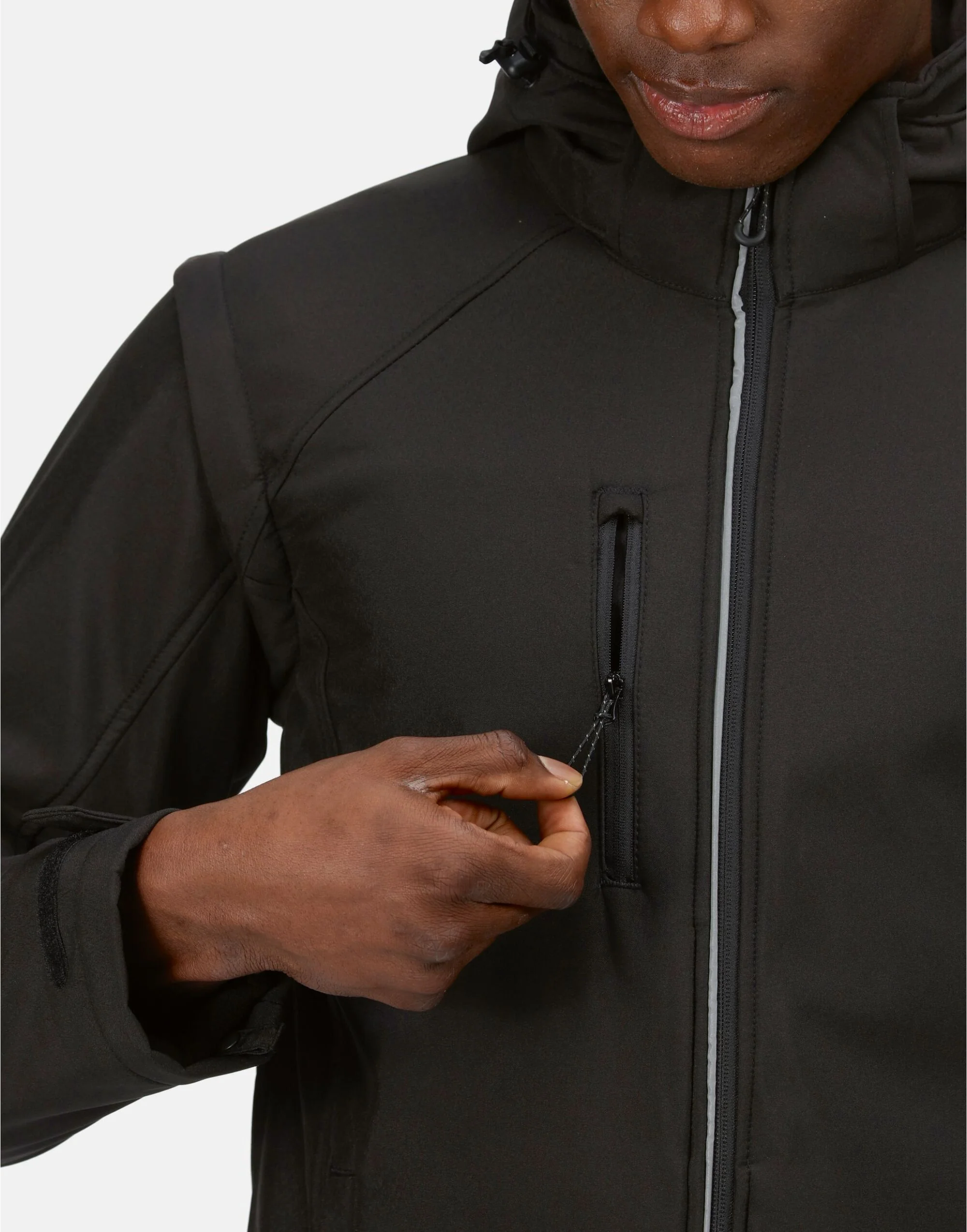 Regatta Professional Men's Erasmus 4-In-1 Softshell Jacket - TRA713 - Image 9