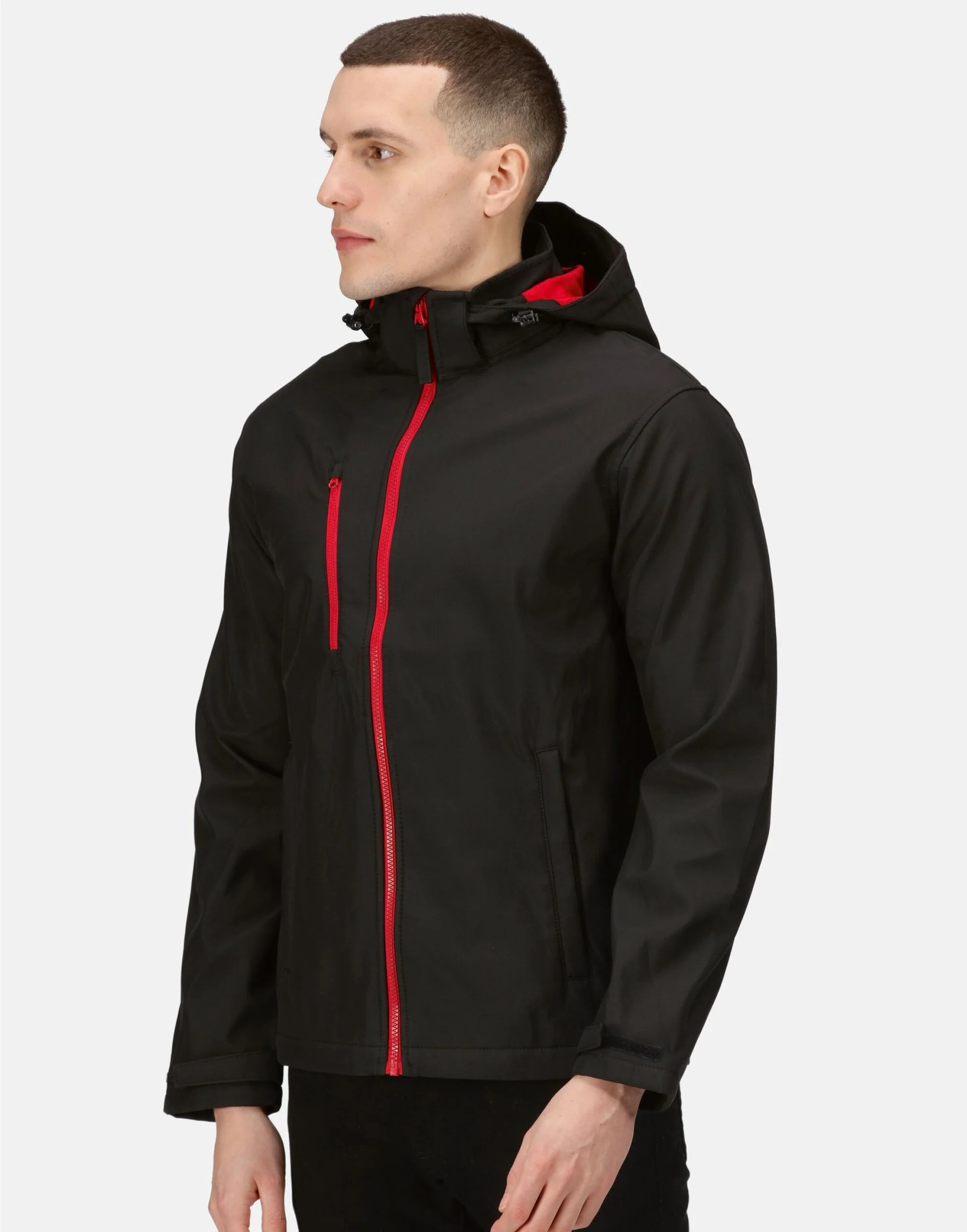 Regatta Professional Venturer 3 Layer Hooded Softshell TRA701 - Image 10