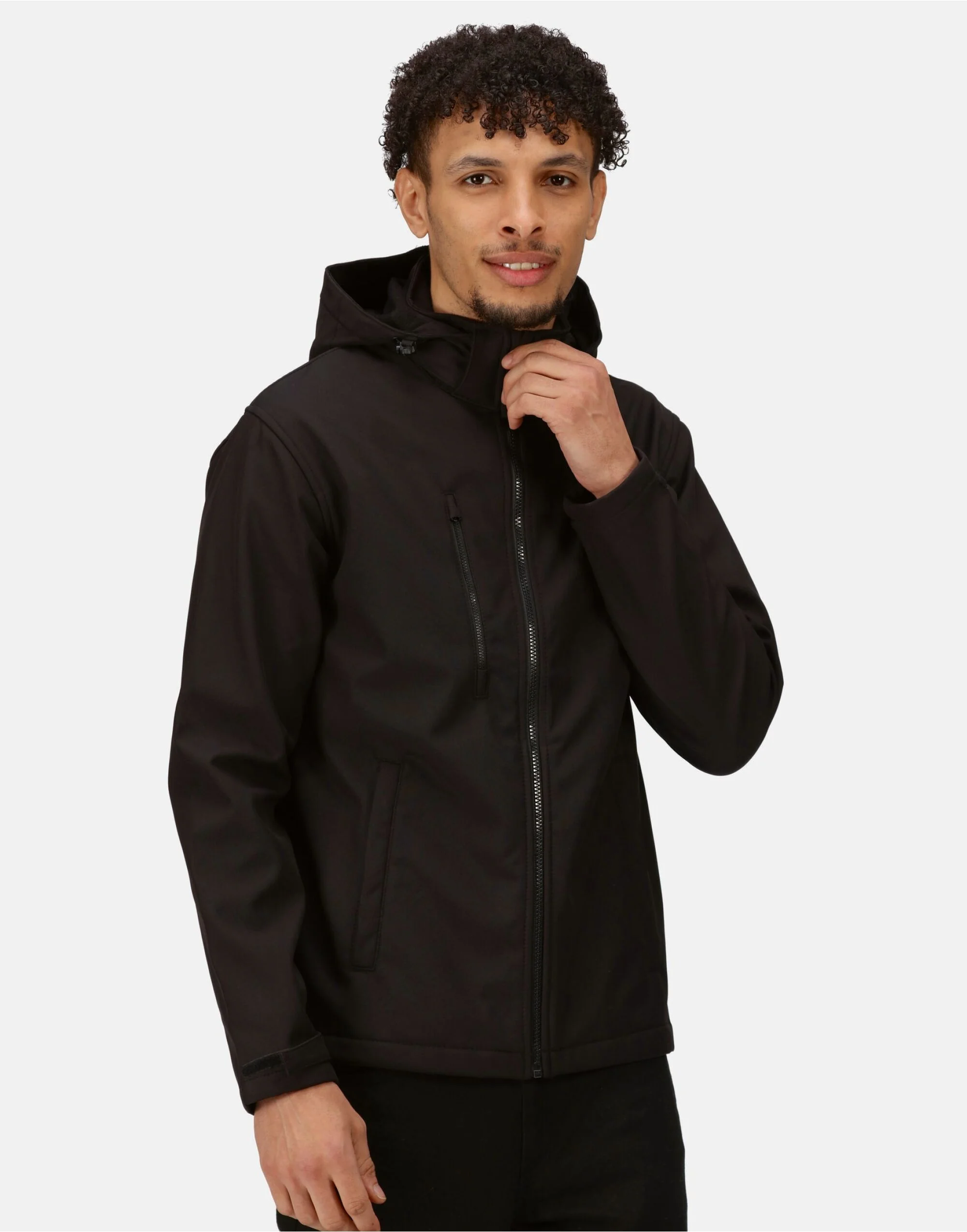 Regatta Professional Venturer 3 Layer Hooded Softshell TRA701 - Image 4