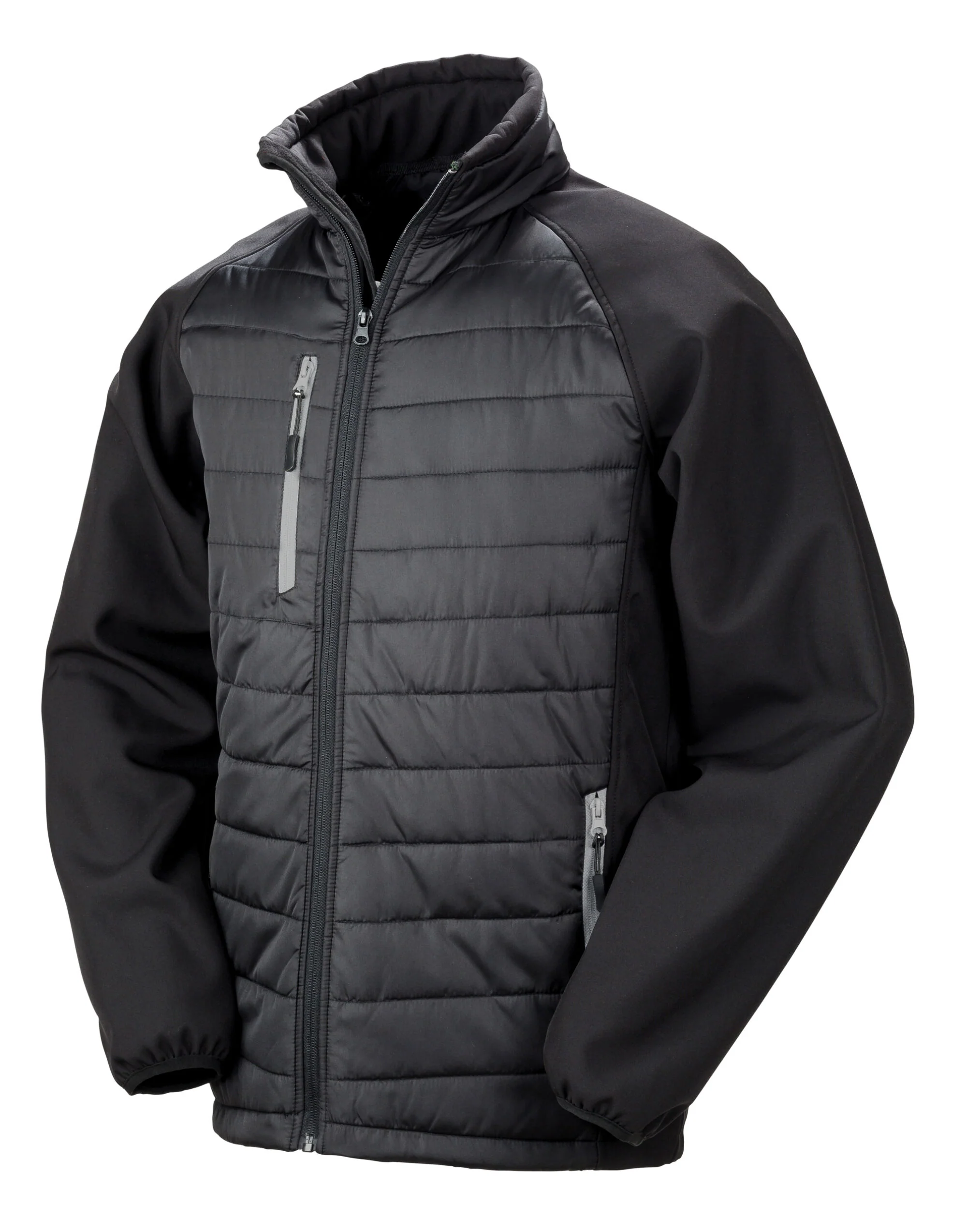 Result Recycled Compass Padded Softshell Jacket R237X - Image 2