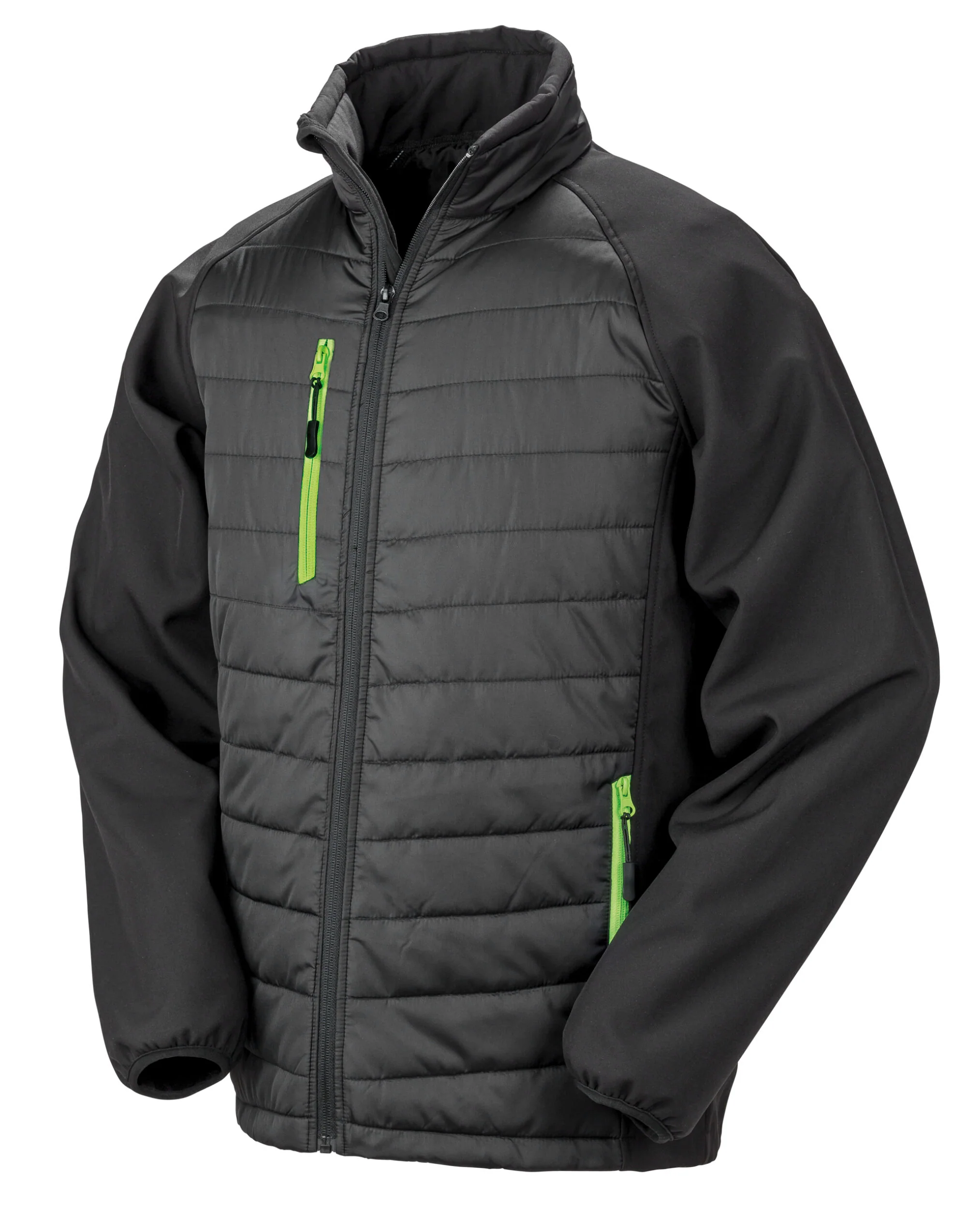 Result Recycled Compass Padded Softshell Jacket R237X - Image 4