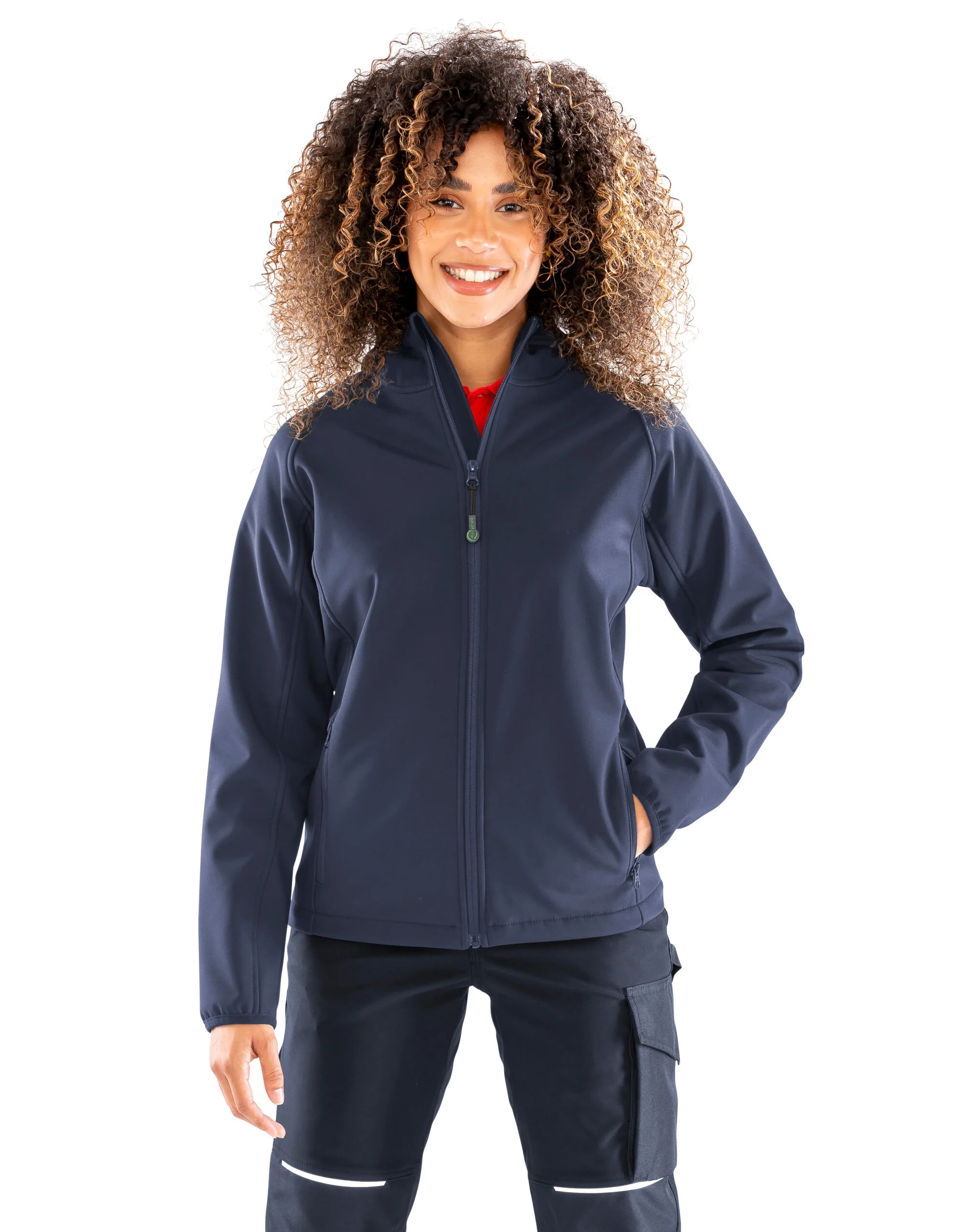 Result Recycled Ladies 3-Layer Recycled Printable Hooded Softshell R911F - Image 6