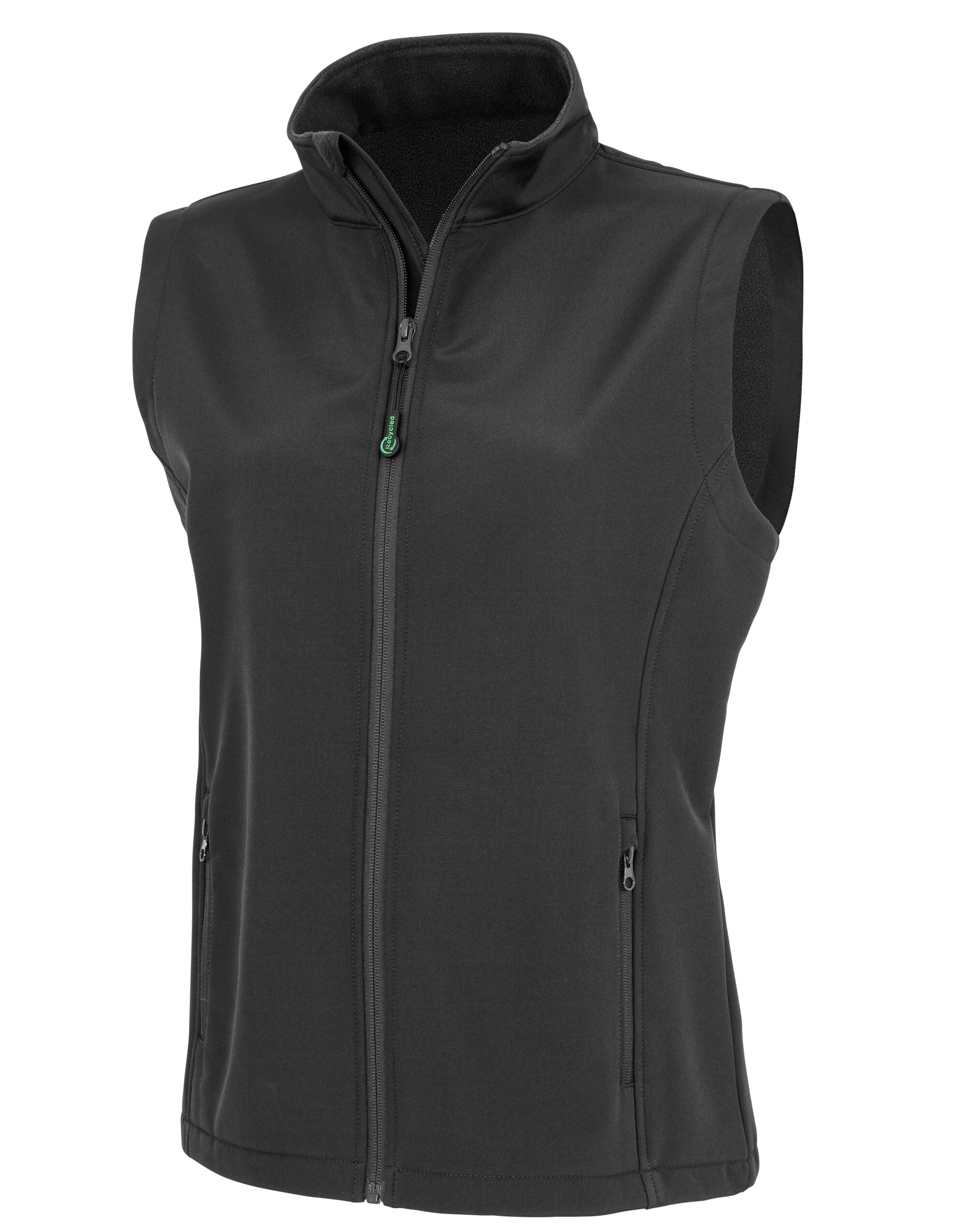 Result Recycled Ladies' Recycled 2-Layer Printable Softshell Bodywarmer R902F - Image 2
