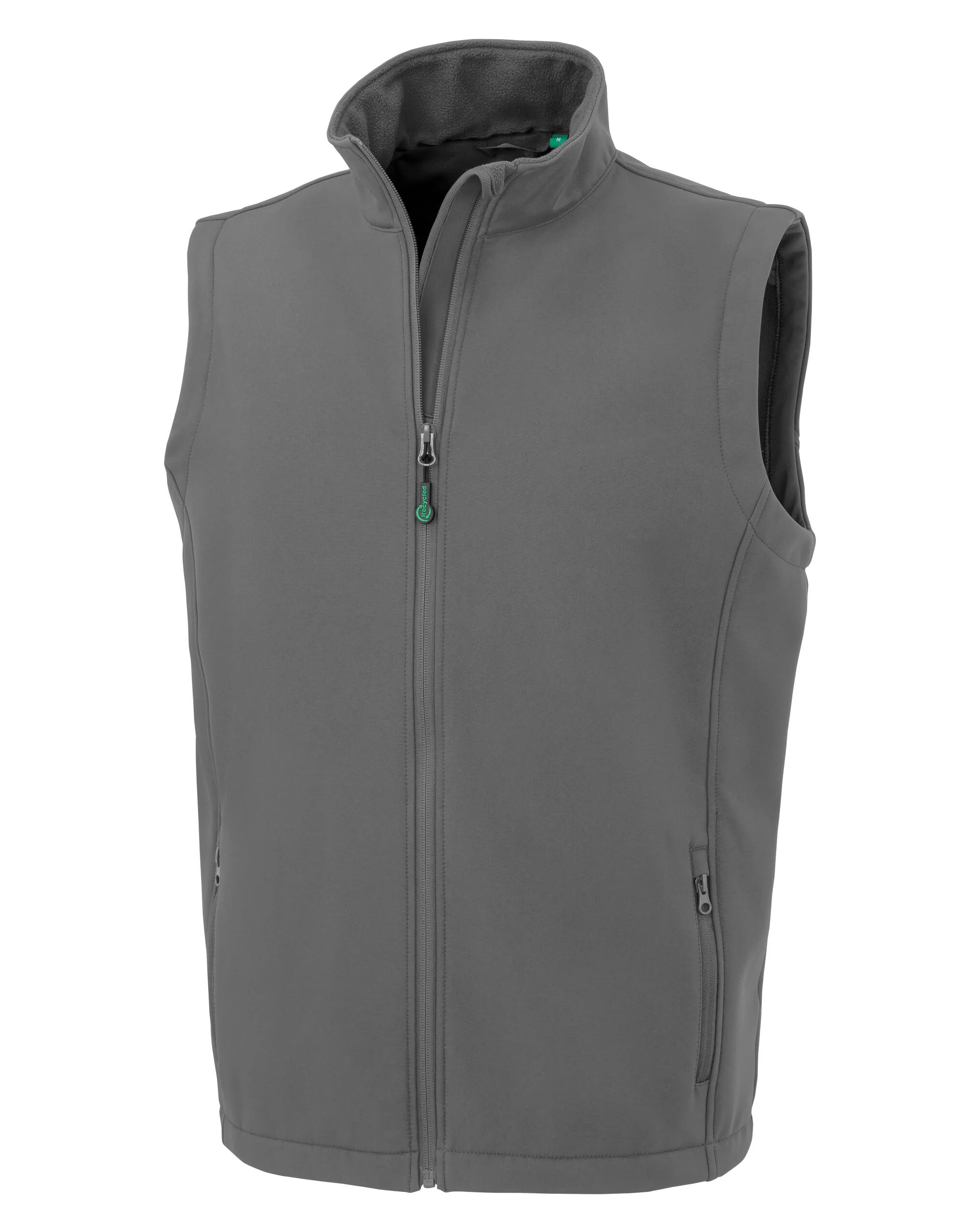 Result Recycled Men's Recycled 2-Layer Printable Softshell Bodywarmer R902M - Image 8