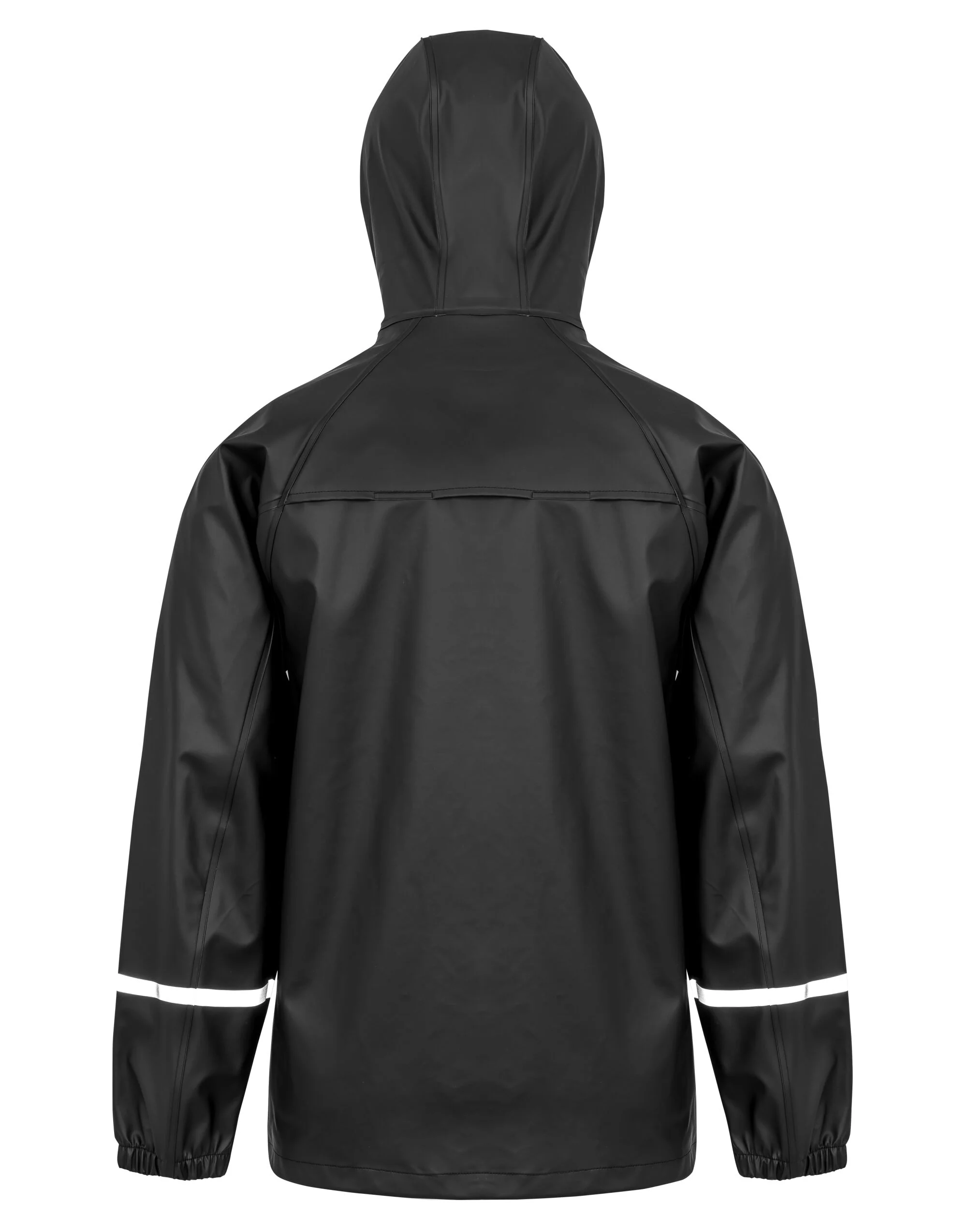 Result Recycled Prism PU Waterproof Jacket With Reflective Bands and Recycled Backing R915X - Image 3