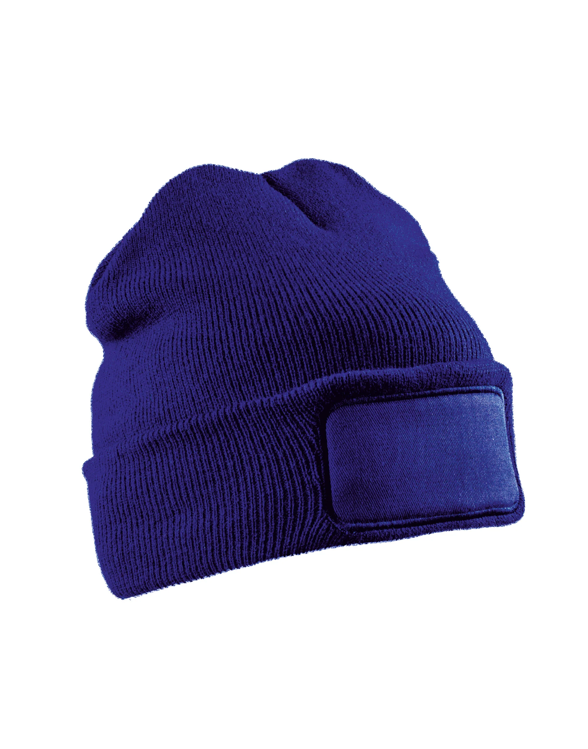 Result Recycled Recycled Double Knit Printers Beanie RC927X - Image 4