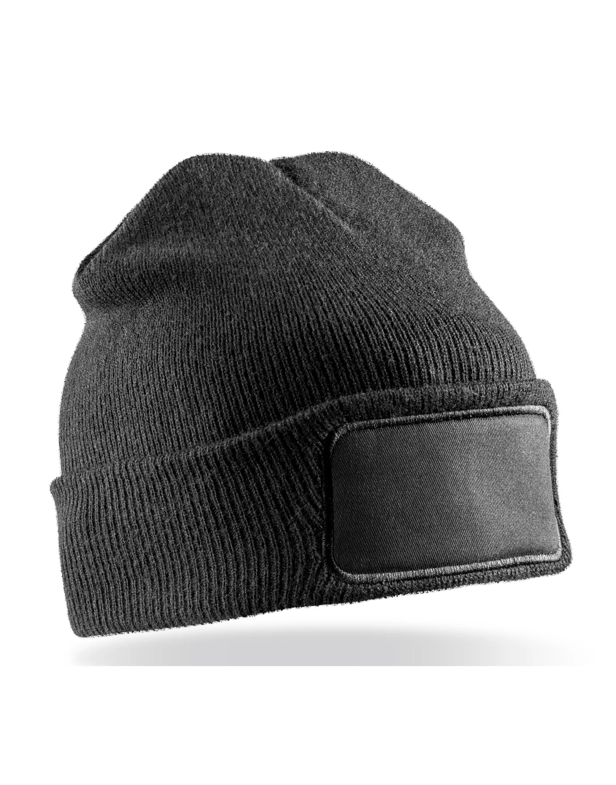Result Recycled Recycled Double Knit Printers Beanie RC927X - Image 5