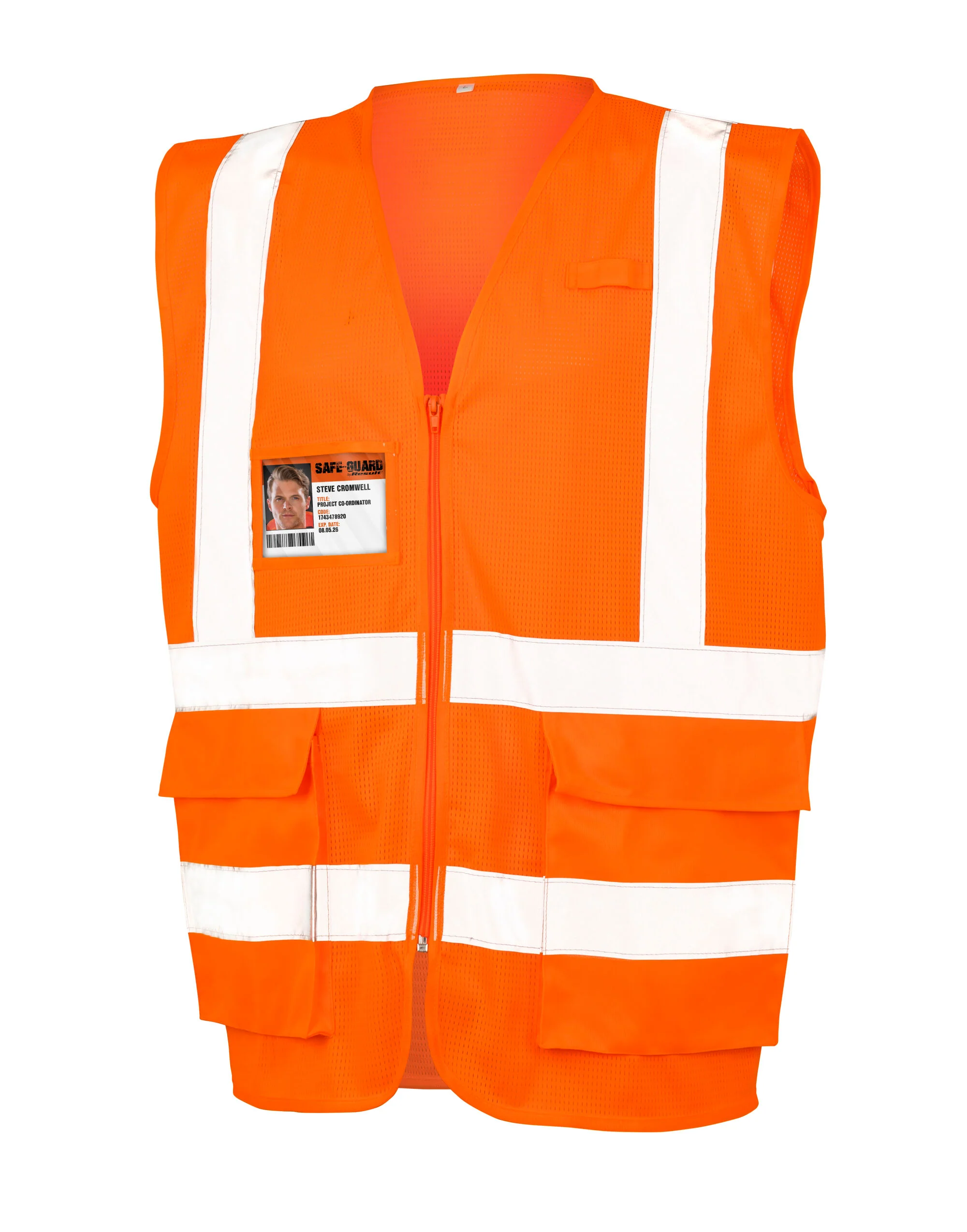 Result Safeguard Executive Cool Mesh Safety Vest - R479X - Image 4