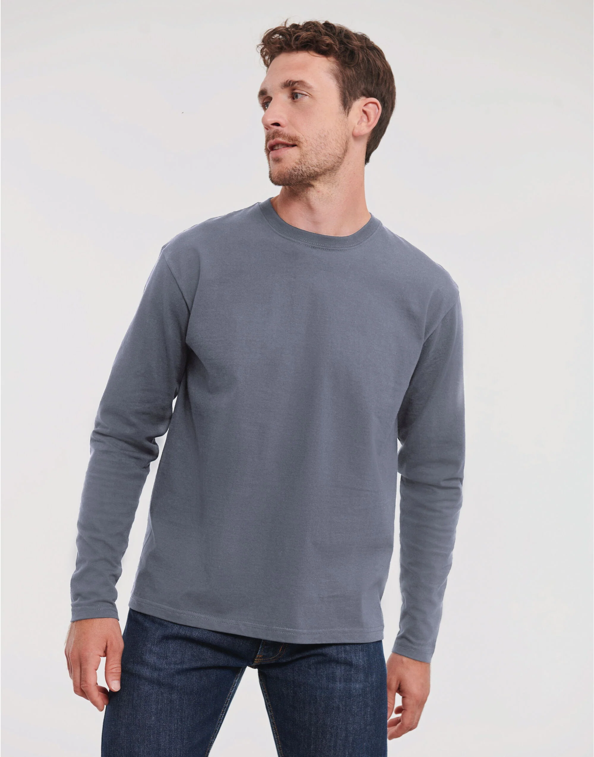 Russell Classic Long Sleeve T - R180L - Image 6