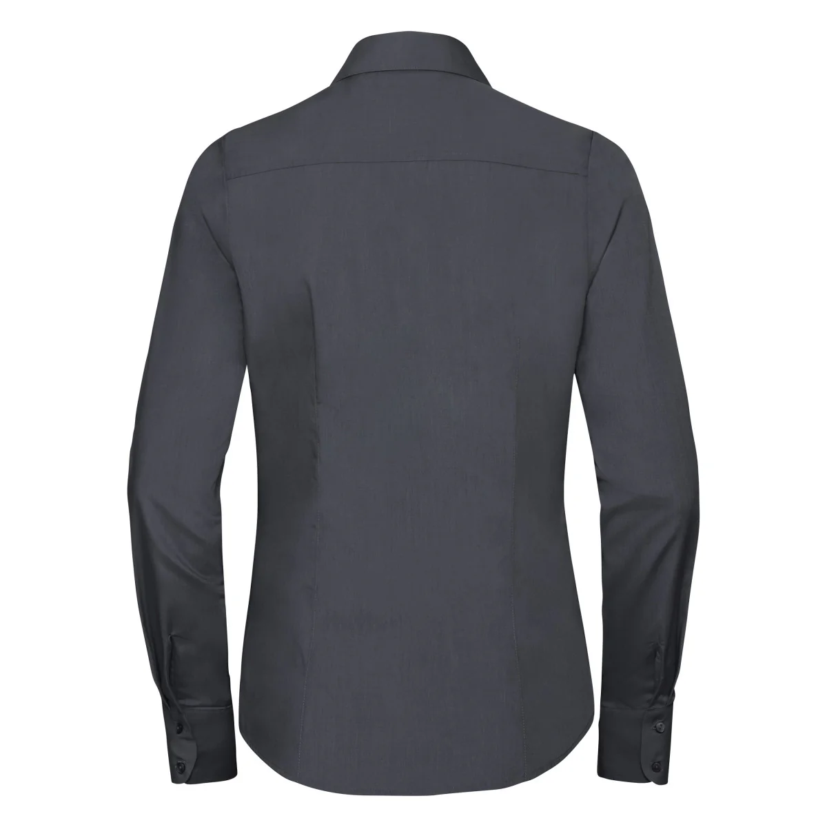 Russell Collection - Ladies' Long Sleeve Fitted Polycotton Poplin Shirt - 924F - Image 9