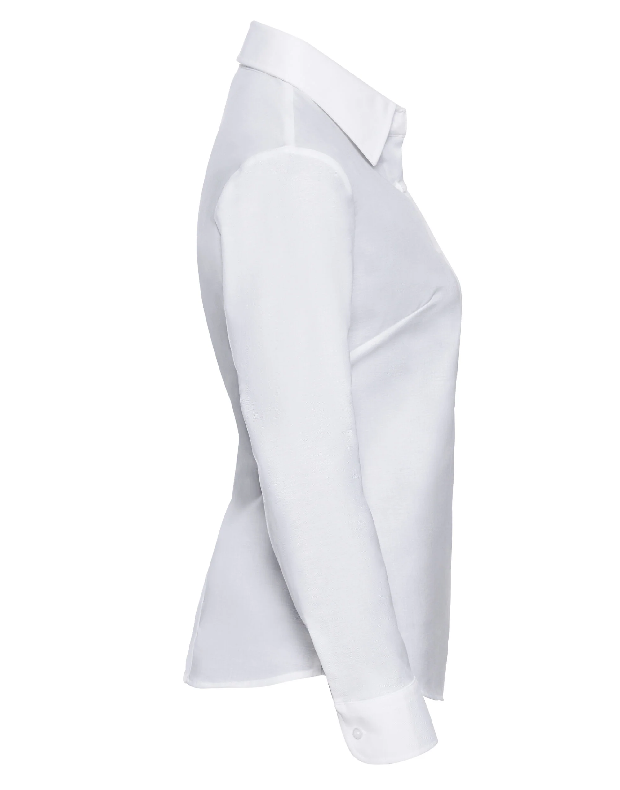 Russell Collection - Ladies' Long Sleeve Tailored Oxford Shirt - 932F - Image 11