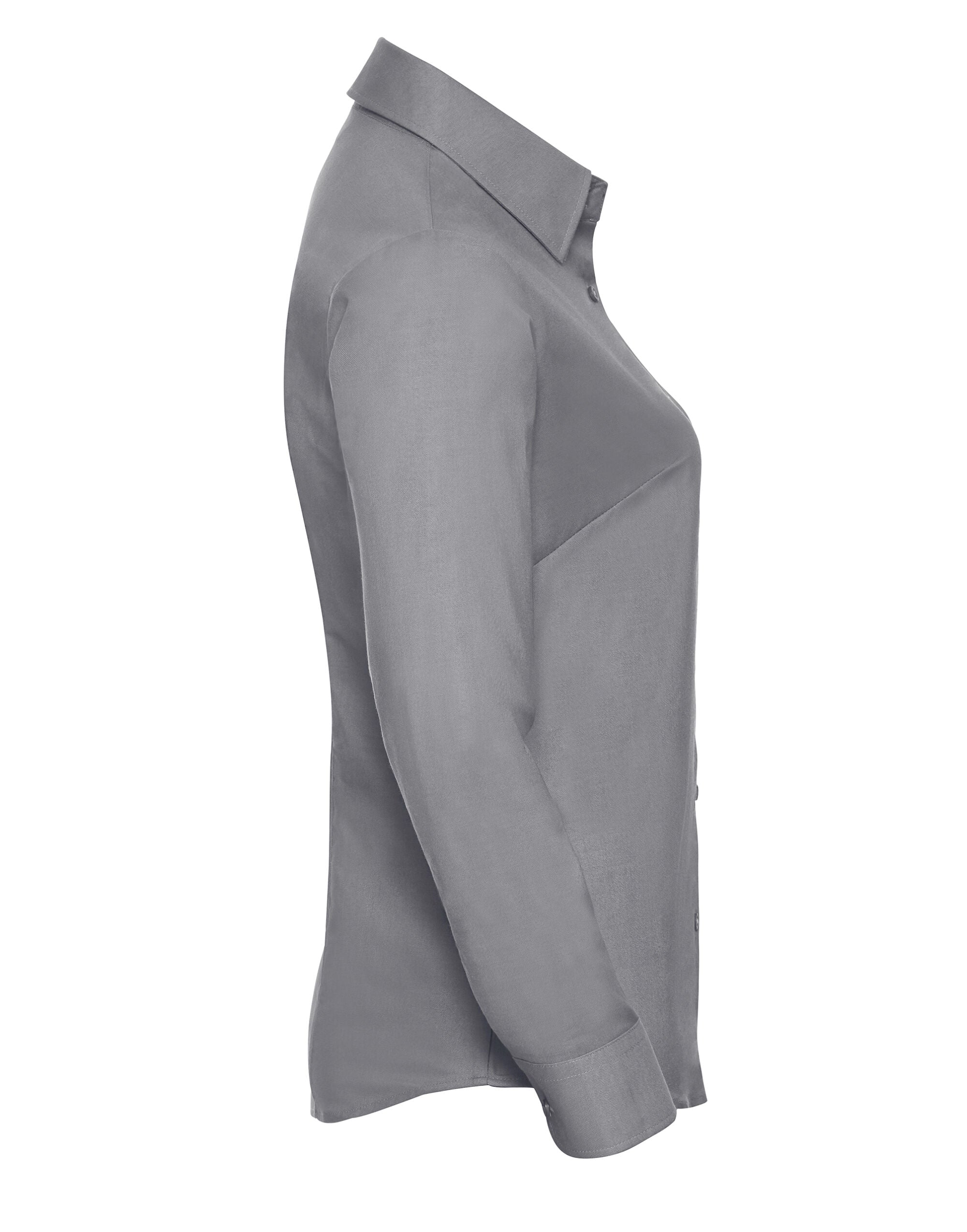 Russell Collection - Ladies' Long Sleeve Tailored Oxford Shirt - 932F - Image 3